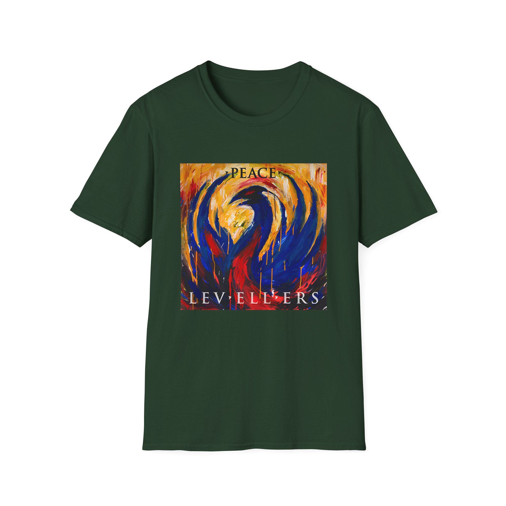 Levellers Peace Unisex Softstyle T-shirt - Image 5