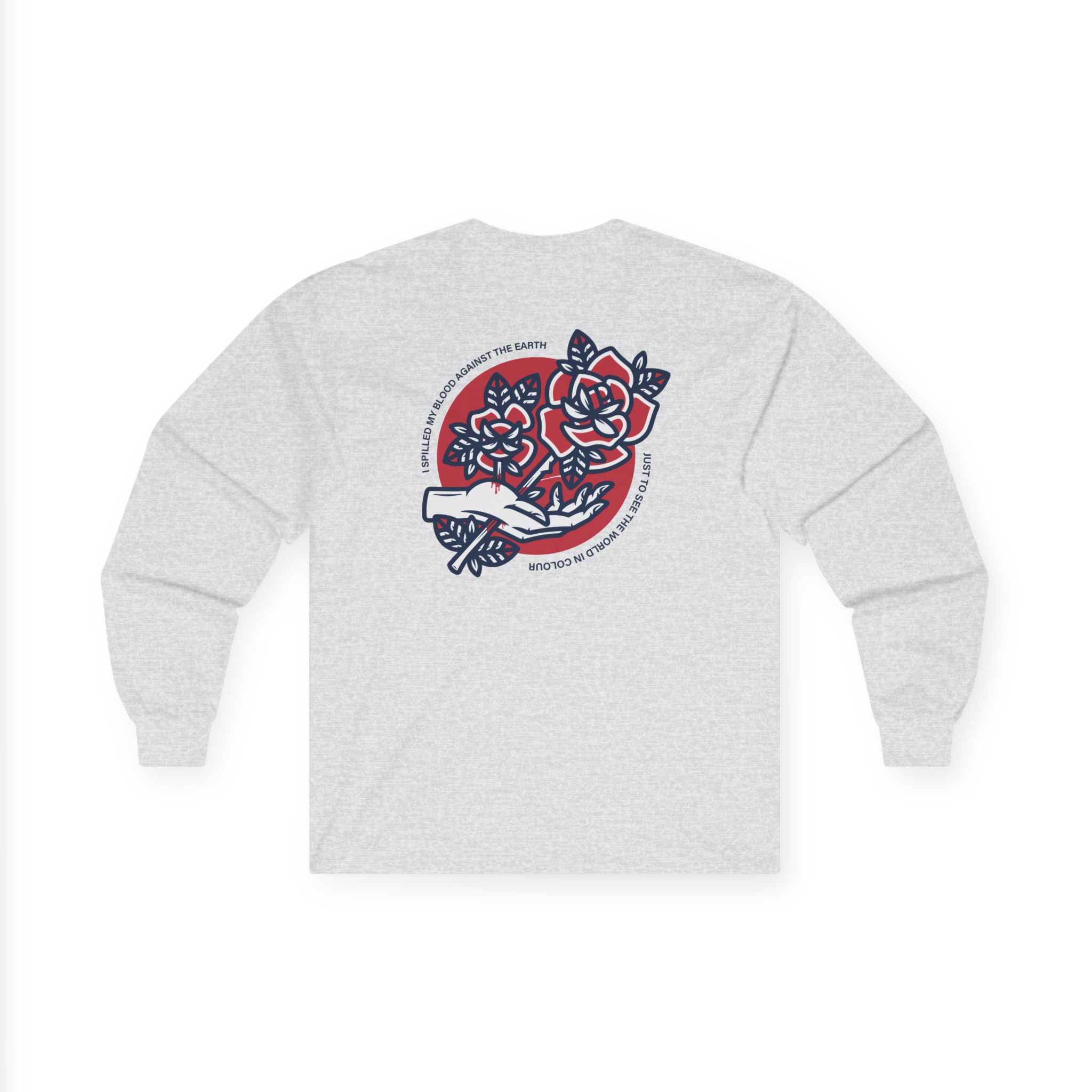 Polaris Rose Unisex Ultra Cotton Long Sleeve Tee - Image 4