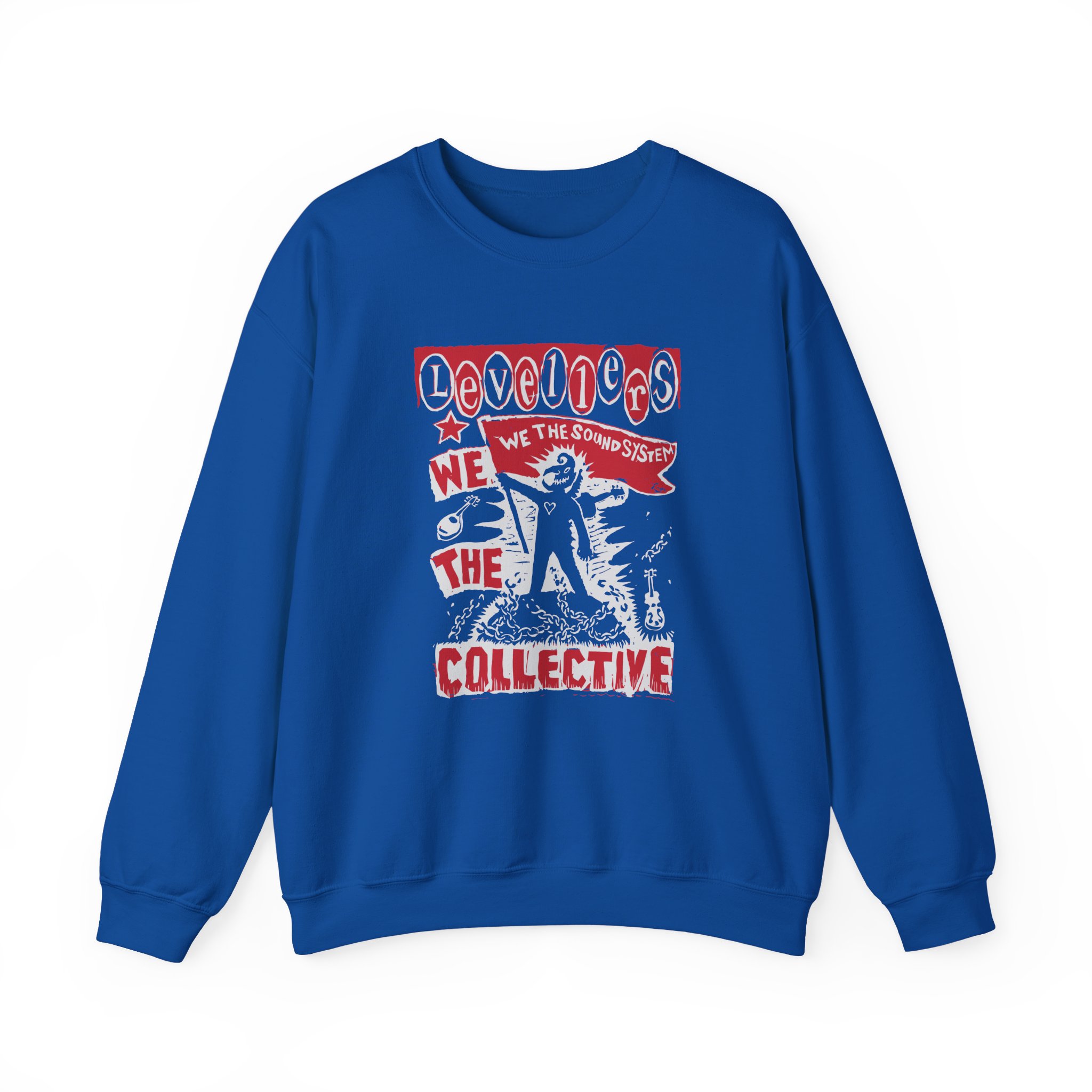 Levellers 2025 March We the Collective Tour Unisex Heavy Blend™ Crewneck Sweatshirt - Image 9