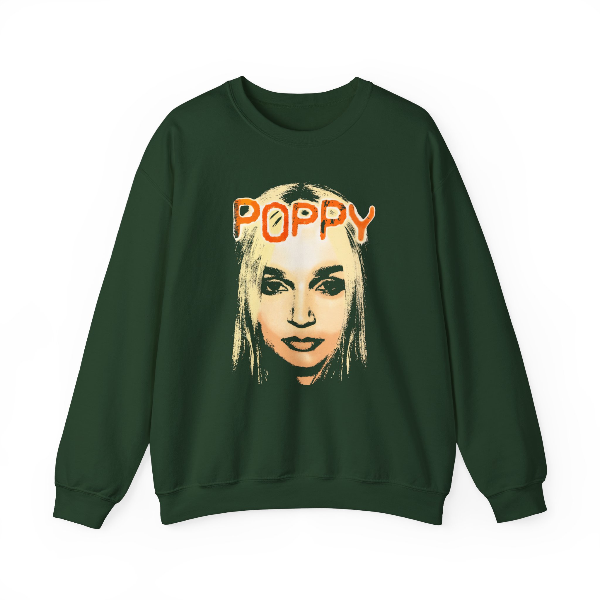 Poppy Demons Unisex Heavy Blend™ Crewneck Sweatshirt - Image 5