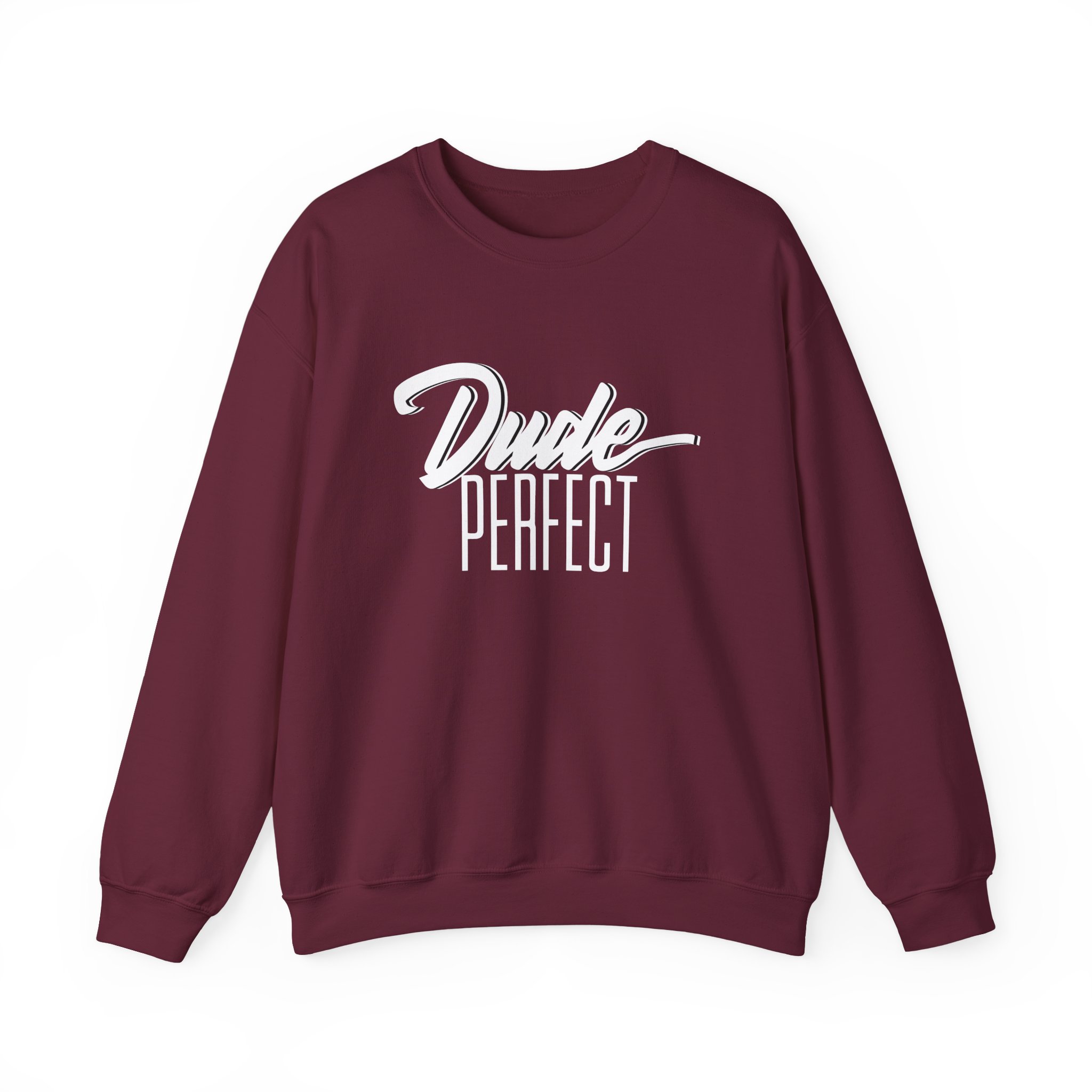 Dude Perfect Dude Script Unisex Heavy Blend™ Crewneck Sweatshirt - Image 5