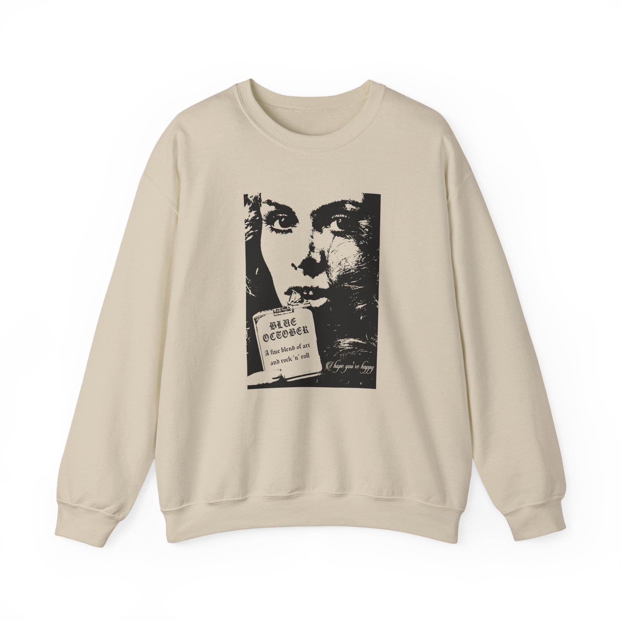 Blue October a Fine Blend Unisex Heavy Blend™ Crewneck Sweatshirt - Image 9