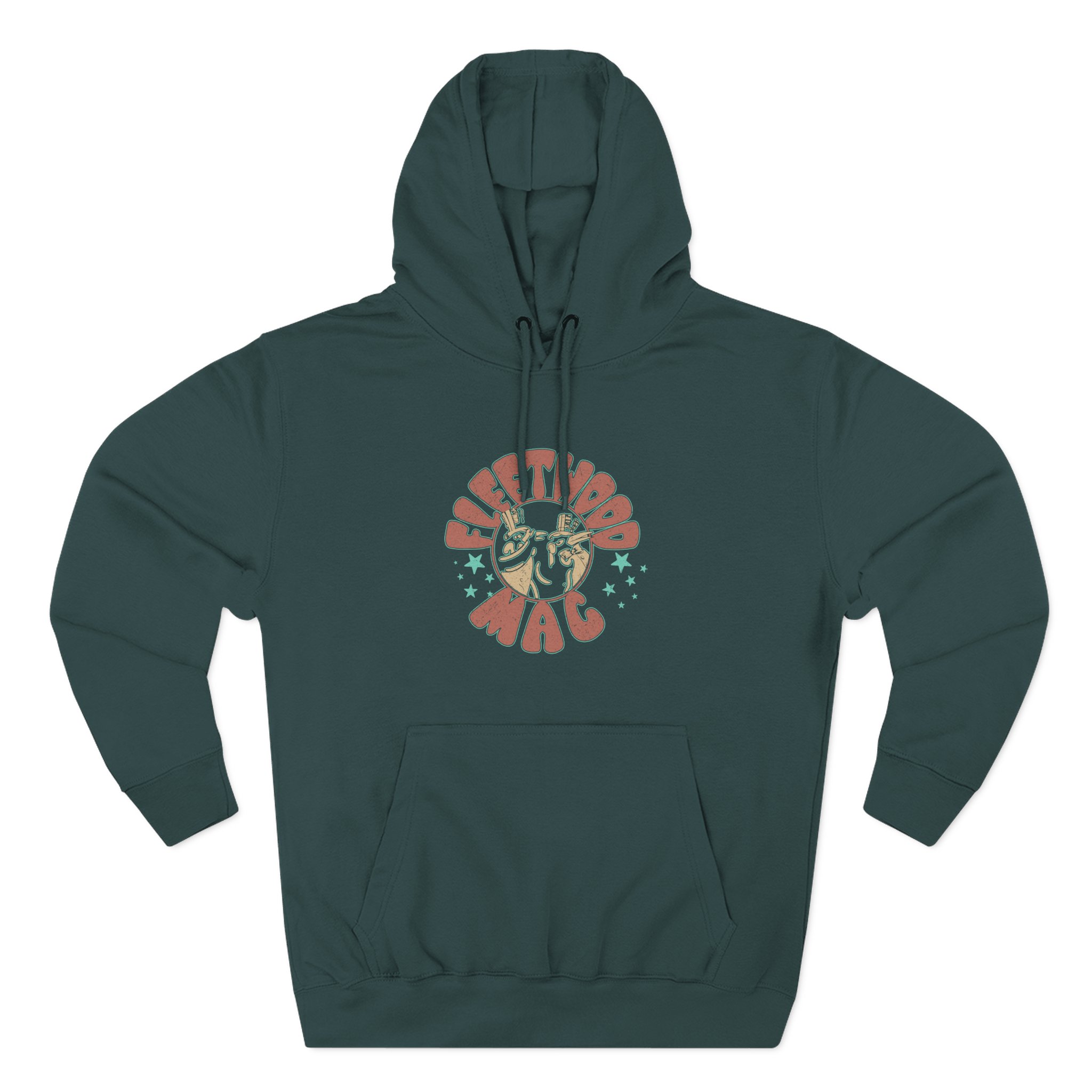 Fleetwood Mac Stars & Penguins Three-Panel Fleece Hoodie - Image 5