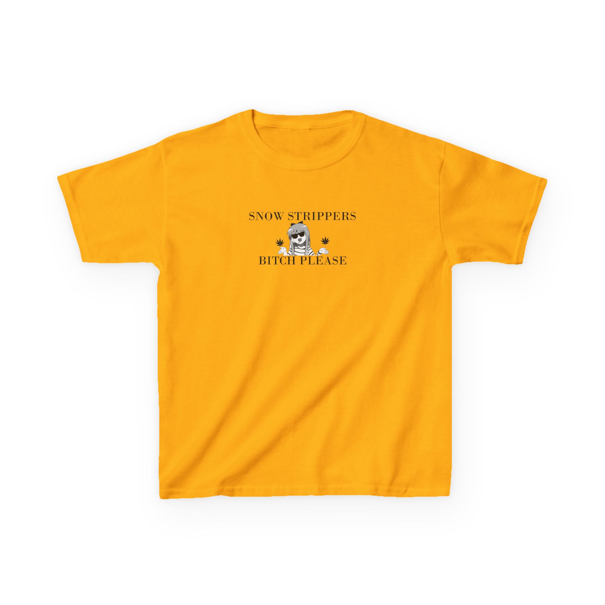 Kids Snow Strippers Bitch Please Heavy Cotton™ Tee - Image 5
