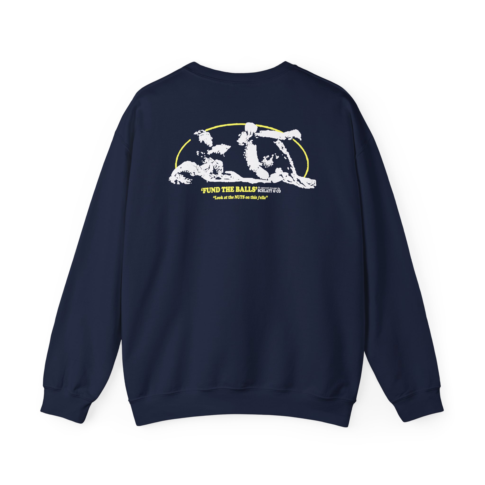 Jschlatt Thunder Balls Fun The Balls Unisex Heavy Blend™ Crewneck Sweatshirt - Image 12