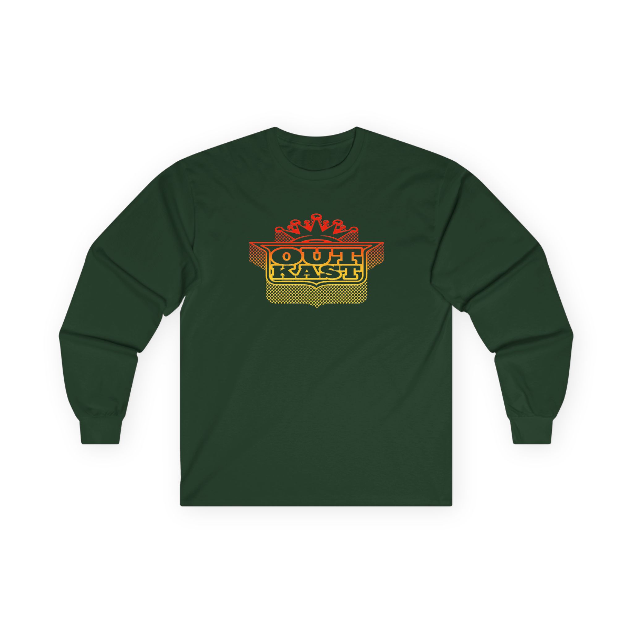 Outkast Gold Dot Logo Unisex Ultra Cotton Long Sleeve Tee - Image 5