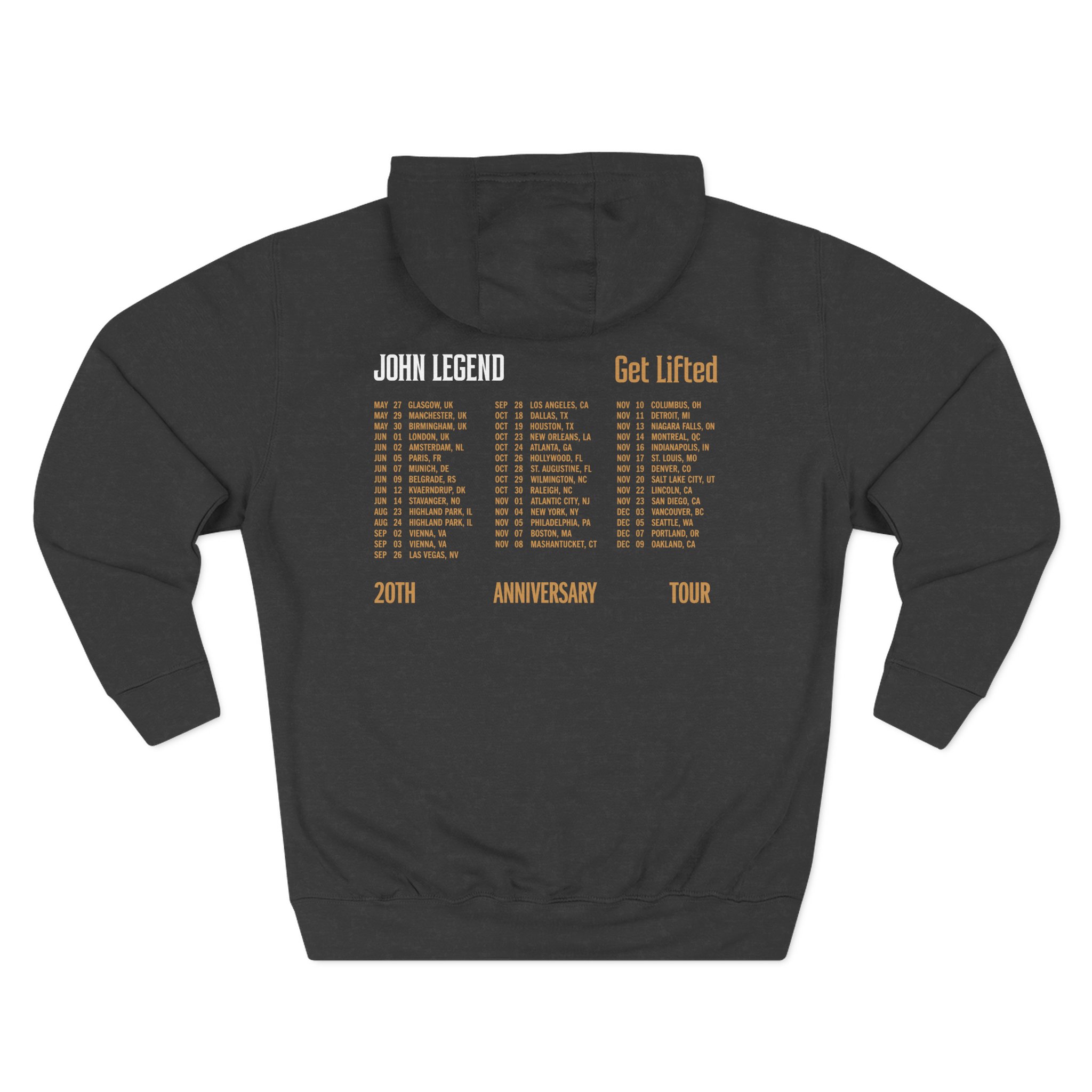 John Legend Get Lifted Three-Panel Fleece Hoodie - Image 4