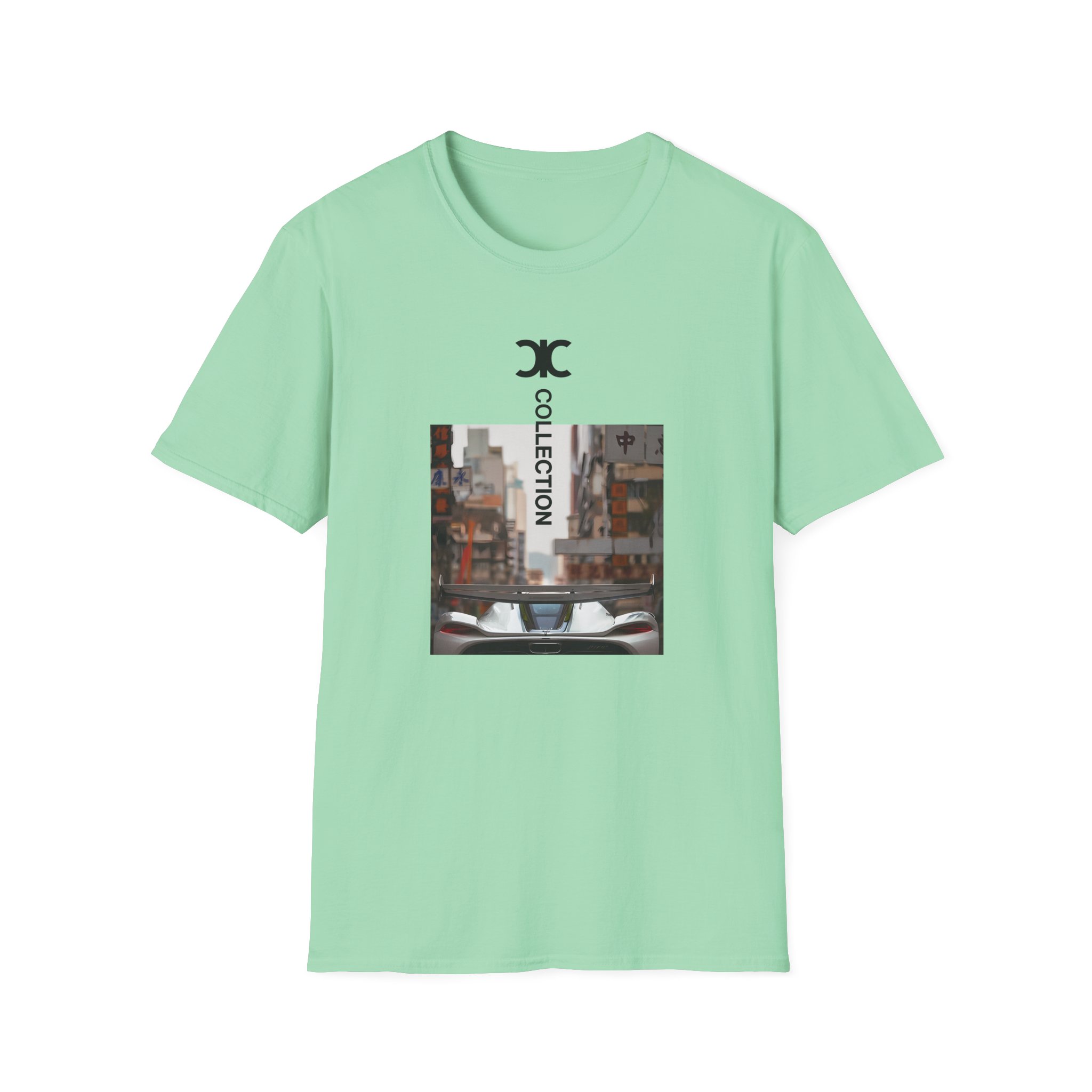 Koenigsegg Fast Food Unisex Softstyle T-Shirt - Image 11