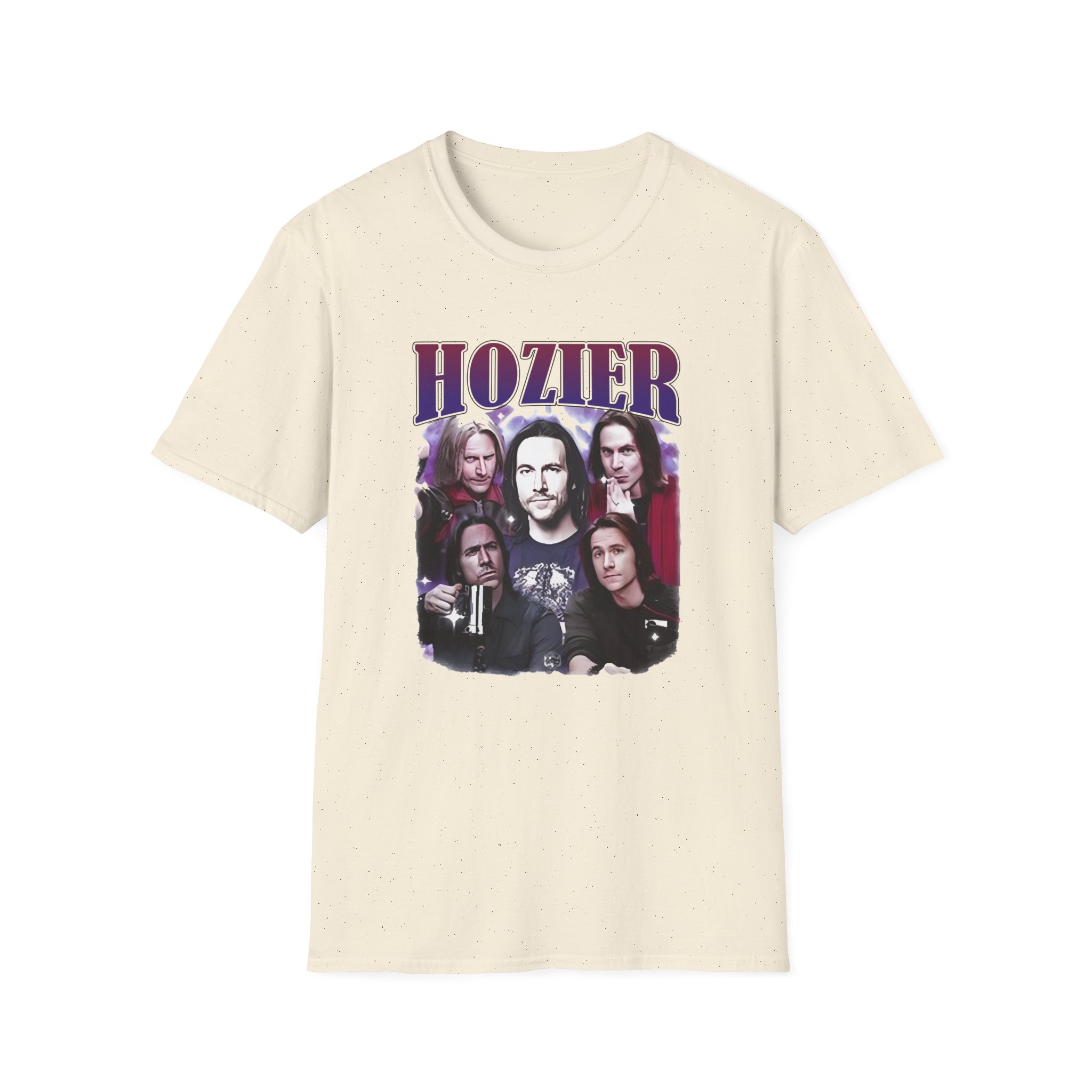 Hozier Matt Mercer Unisex Softstyle T-Shirt - Image 7