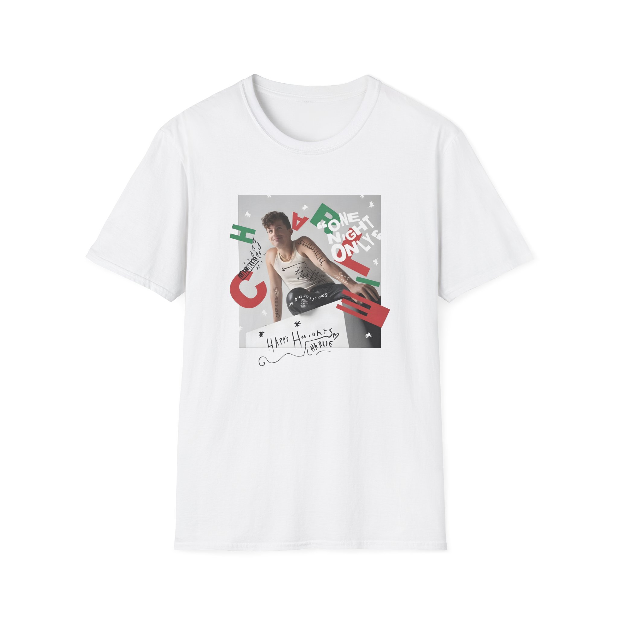 Charlie Puth Unisex Softstyle T-Shirt