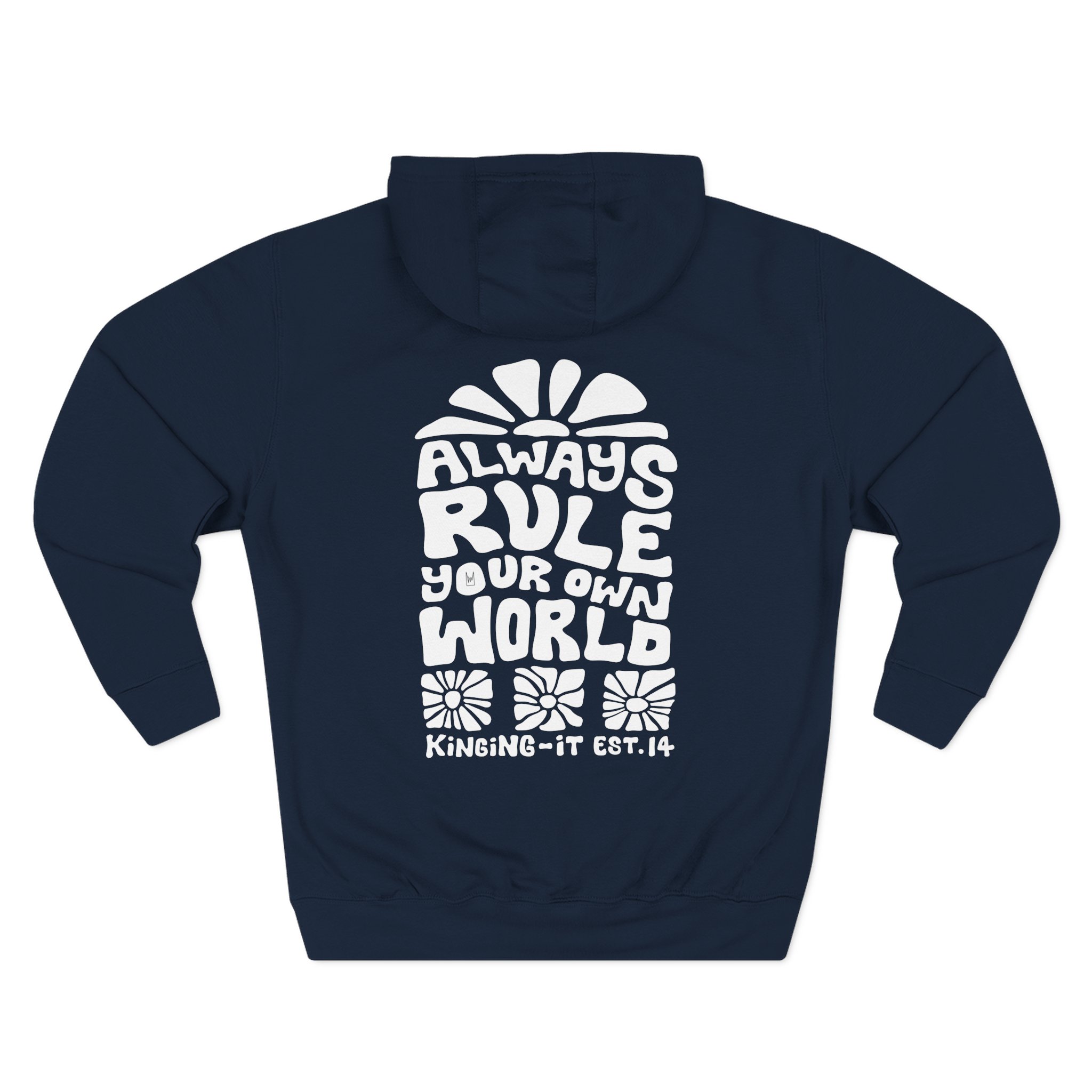 Kinging It Ryow Three-Panel Fleece Hoodie - Image 10