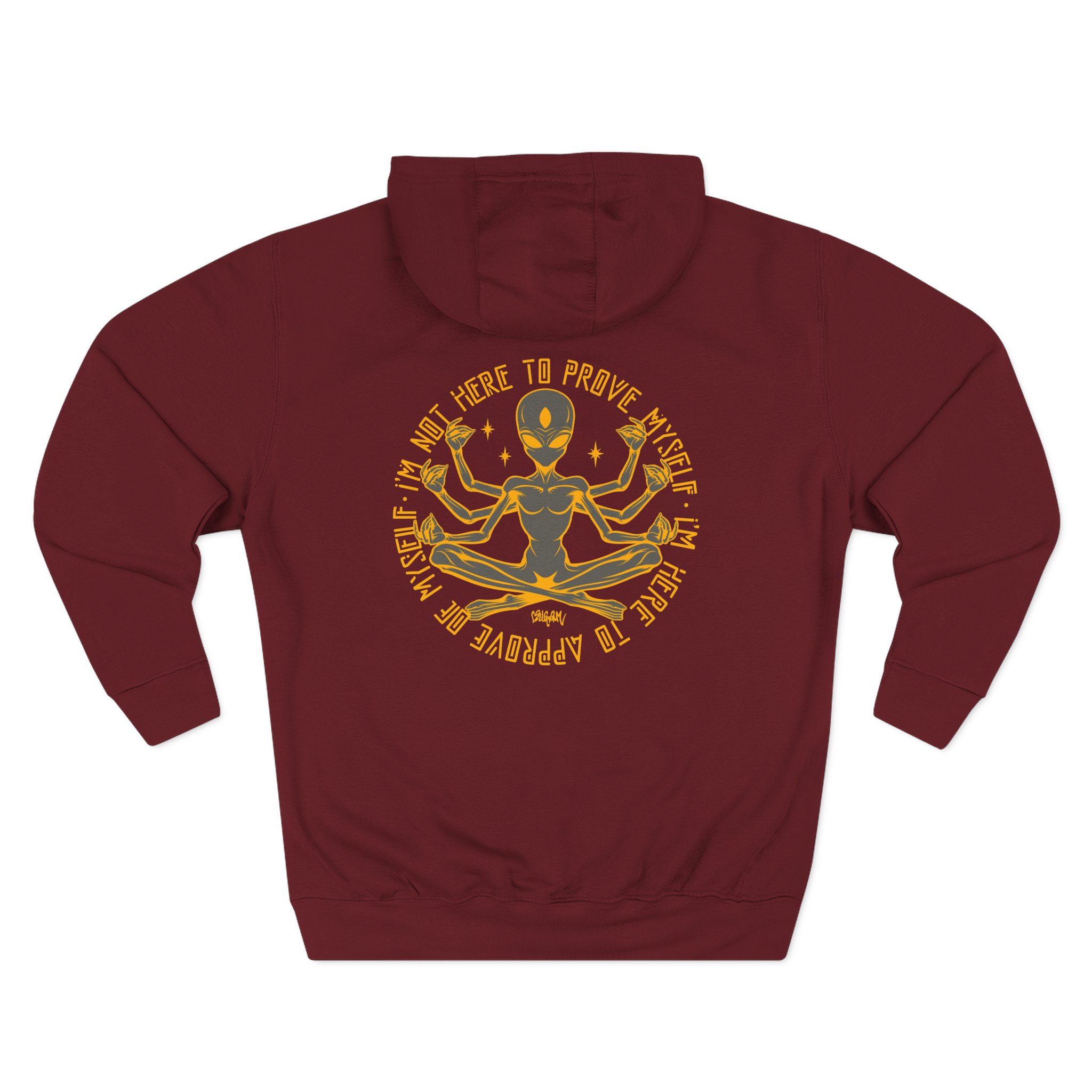 Lsdream Cosmic Upgrade Three-Panel Fleece Hoodie - Image 18