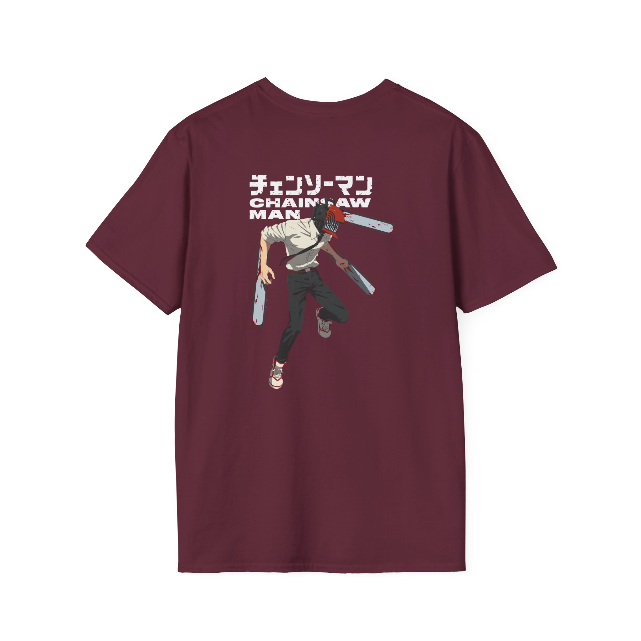 Chainsaw Man X Dim Mak Public Safety Unisex Softstyle T-Shirt - Image 4
