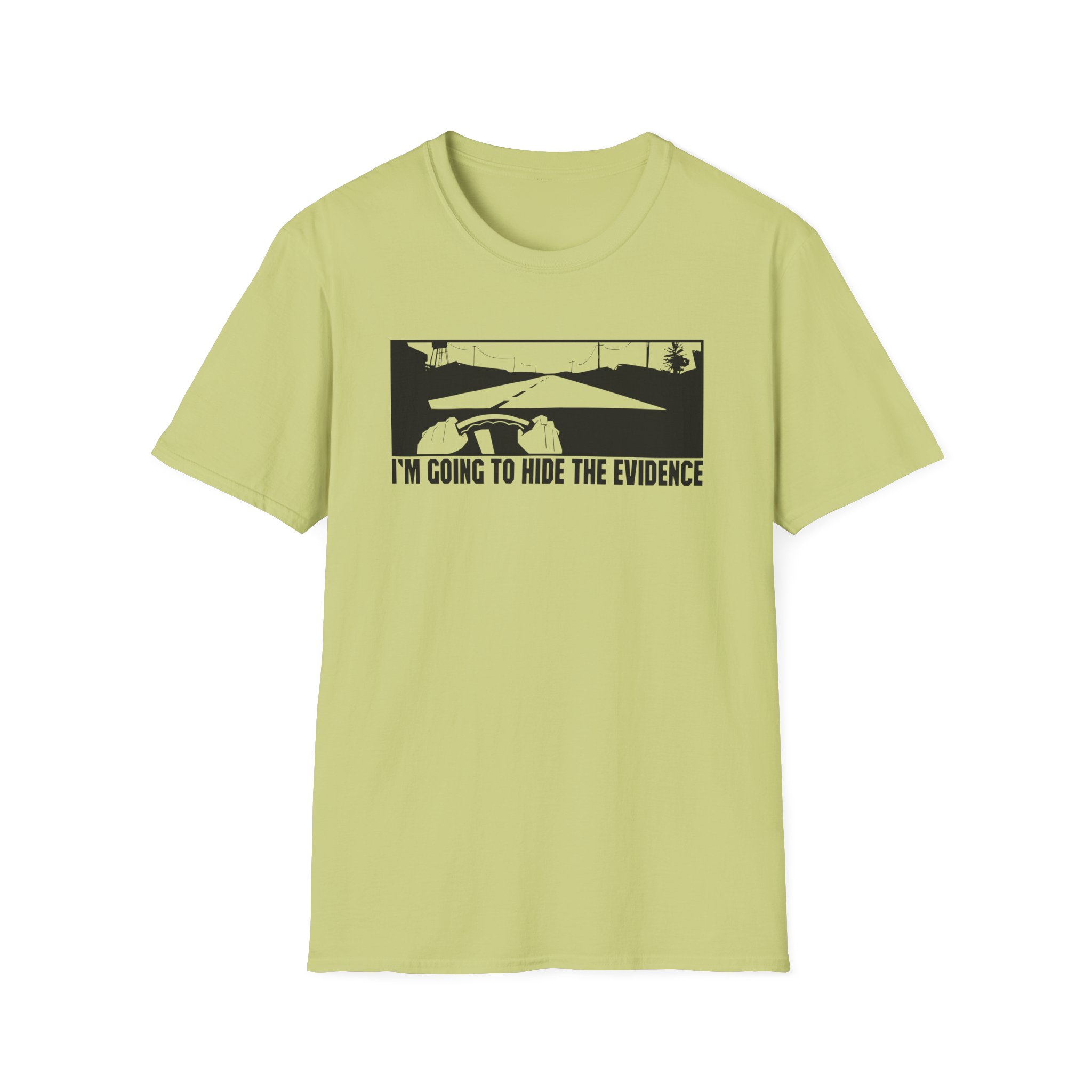 Shroud Hide The Evidence Unisex Softstyle T-Shirt - Image 11