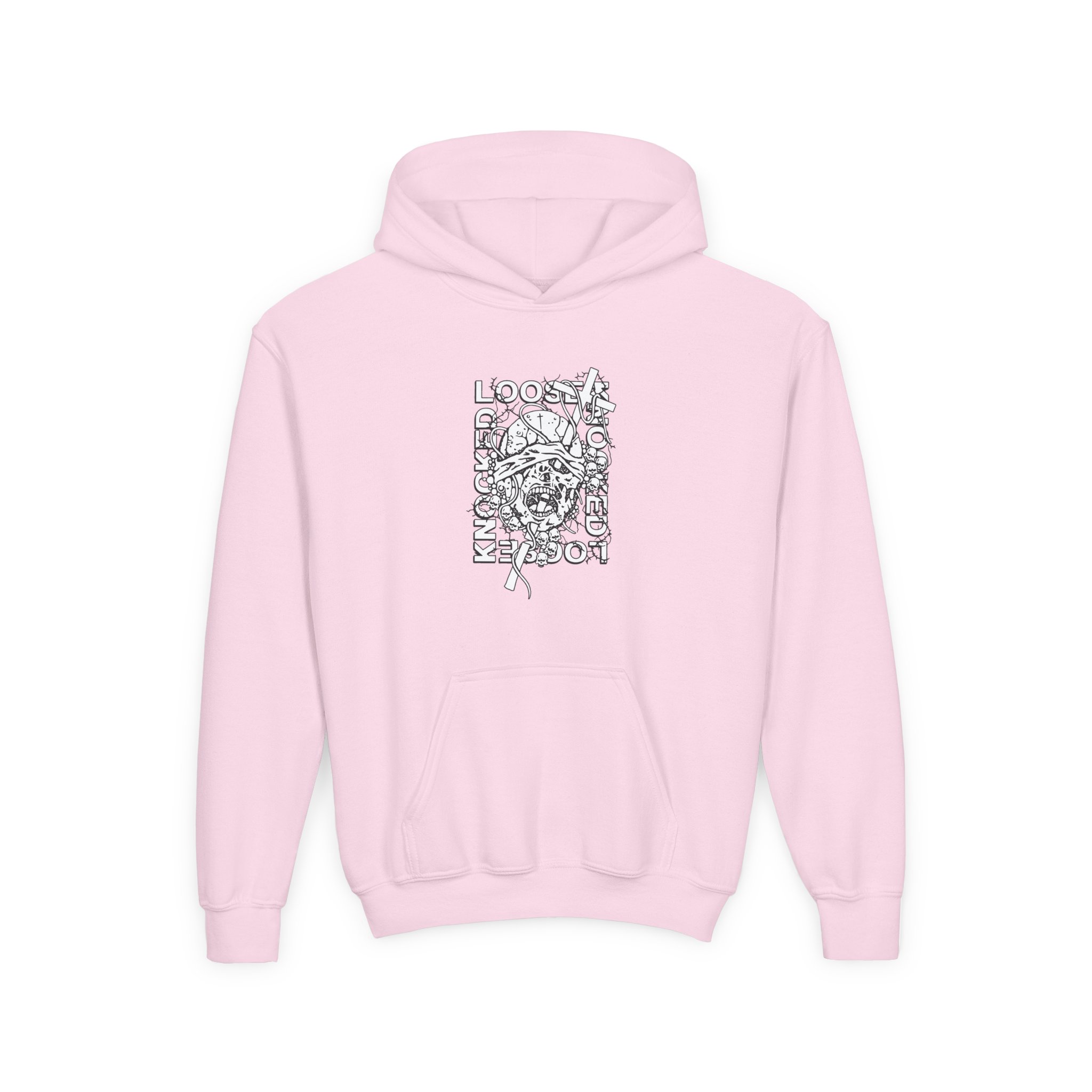 Knocked Loose Blinding Faith Youth Heavy Blend Hooded Sweatshirt - Image 5
