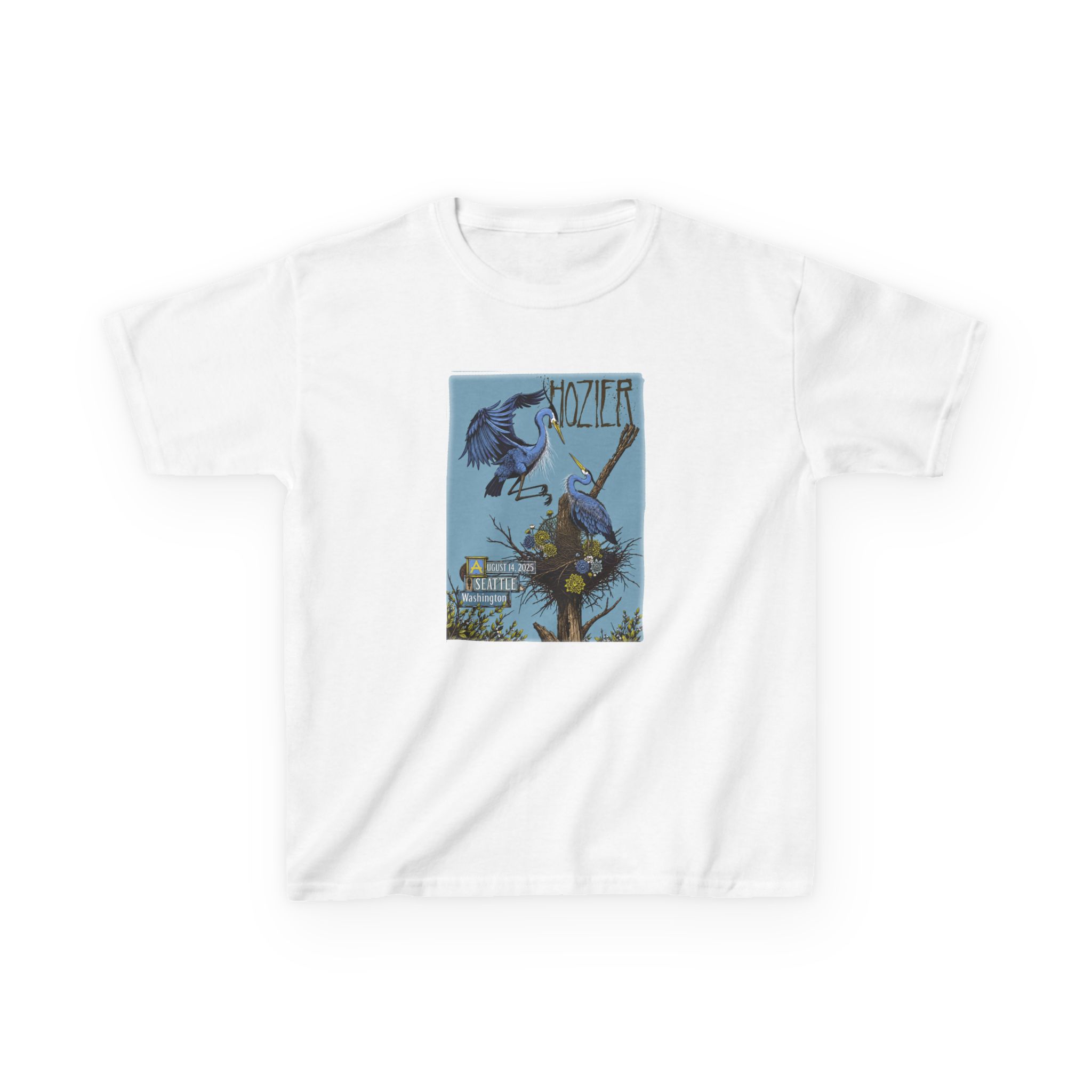 Hozier Seattle August 14 Show Kids Heavy Cotton™ Tee