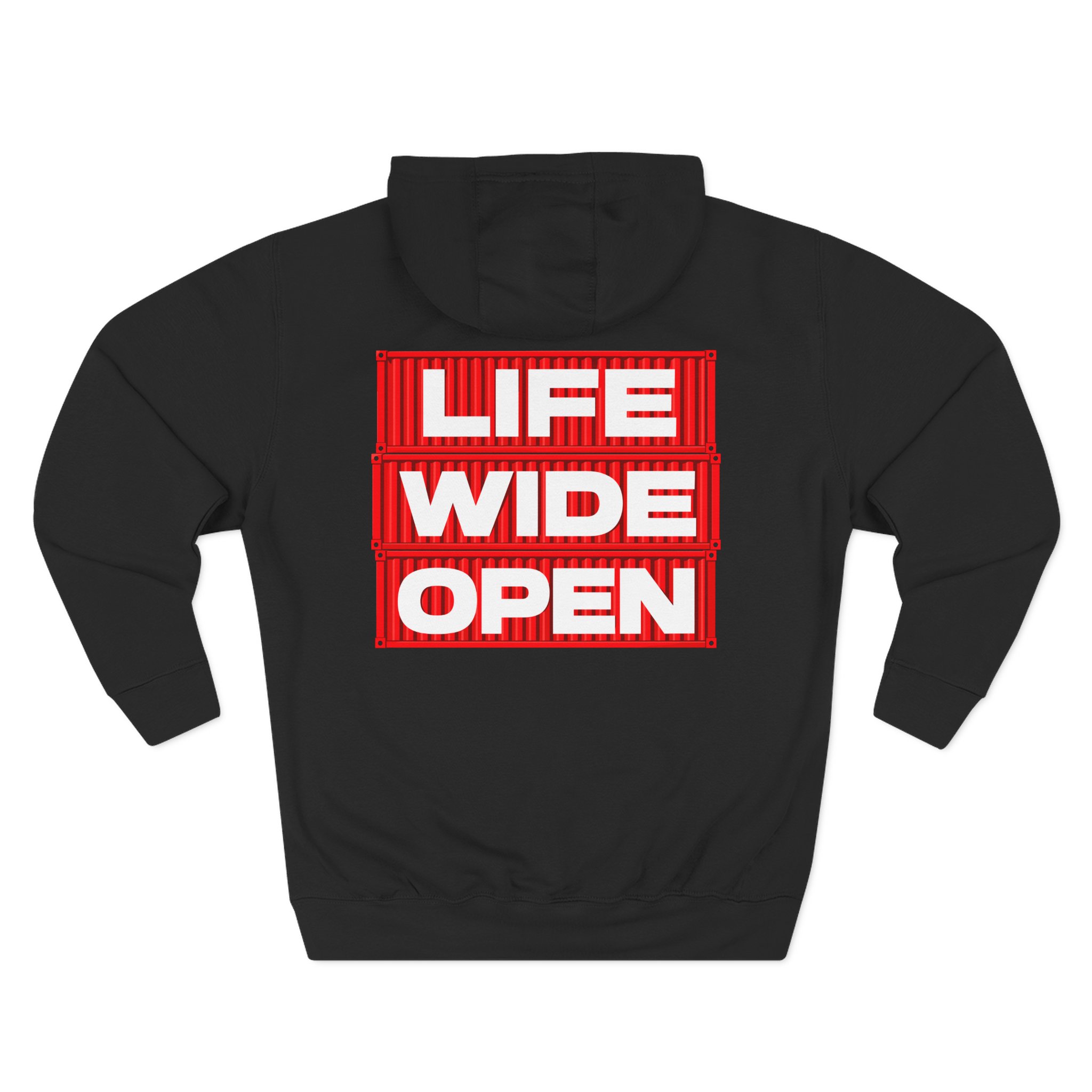Cboystv LWO Container Three-Panel Fleece Hoodie - Image 2