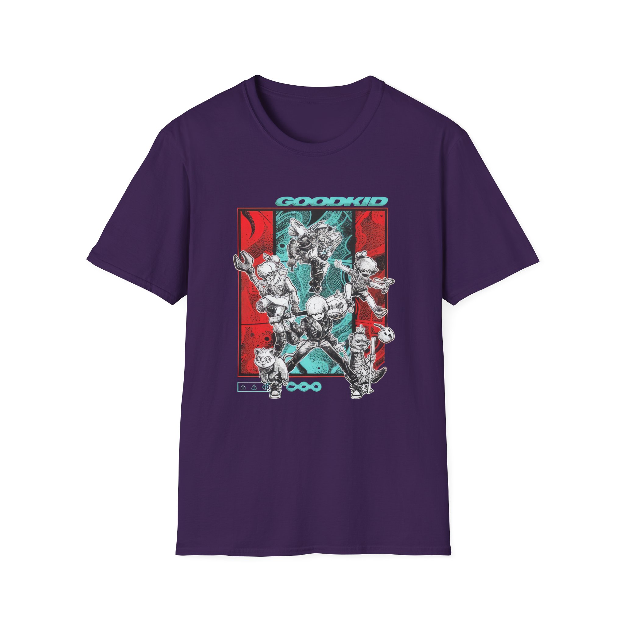 Good Kid Logo Unisex Softstyle T-Shirt - Image 15