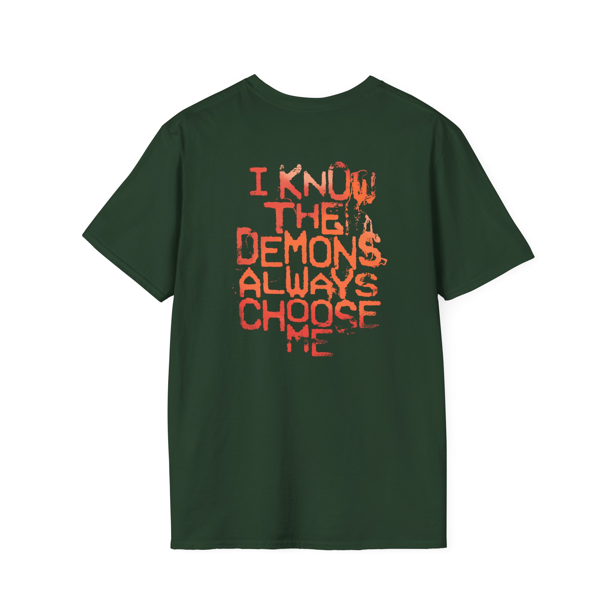 Poppy Demons Unisex Softstyle T-Shirt - Image 8