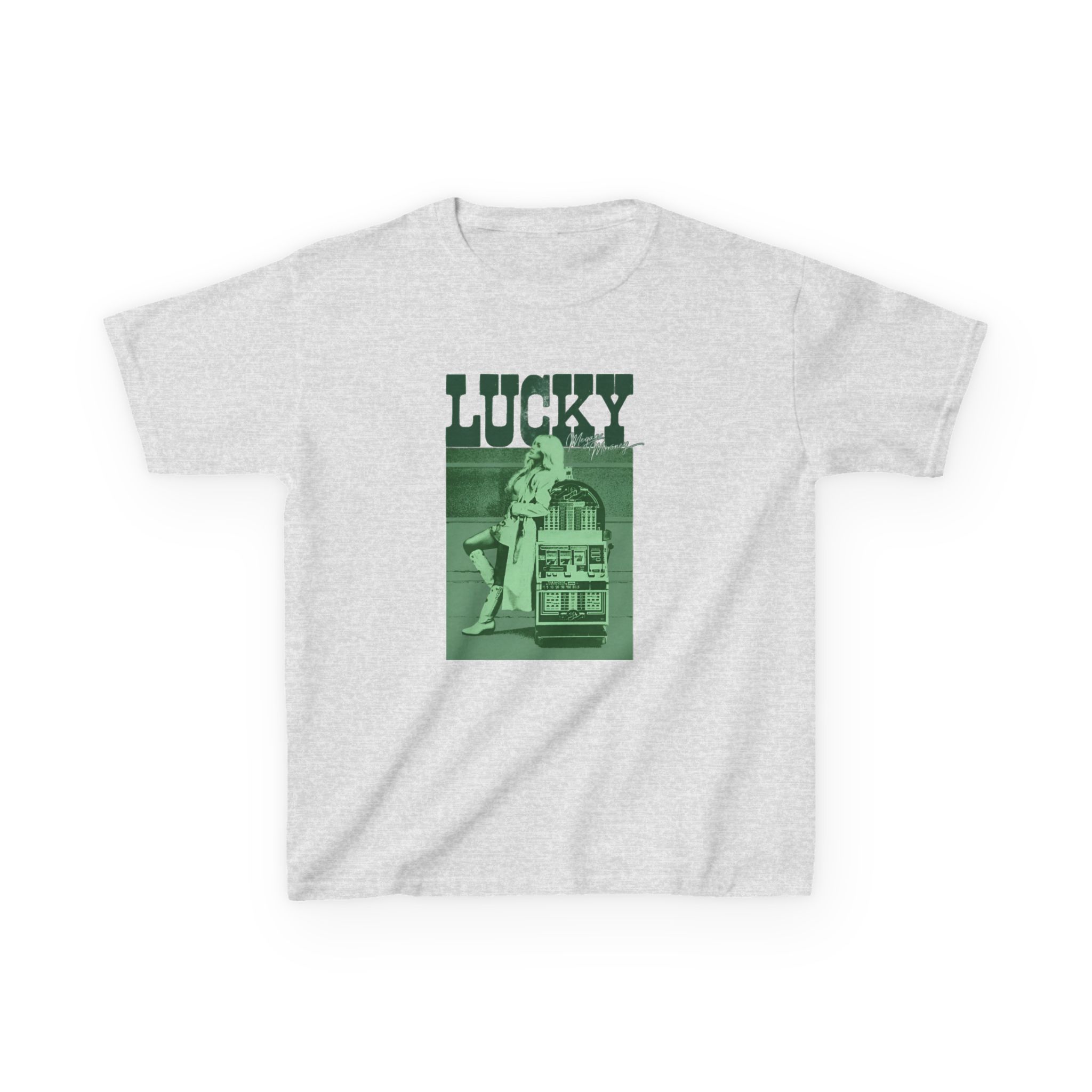 Megan Moroney Lucky Portrait Kids Heavy Cotton™ Tee - Image 3