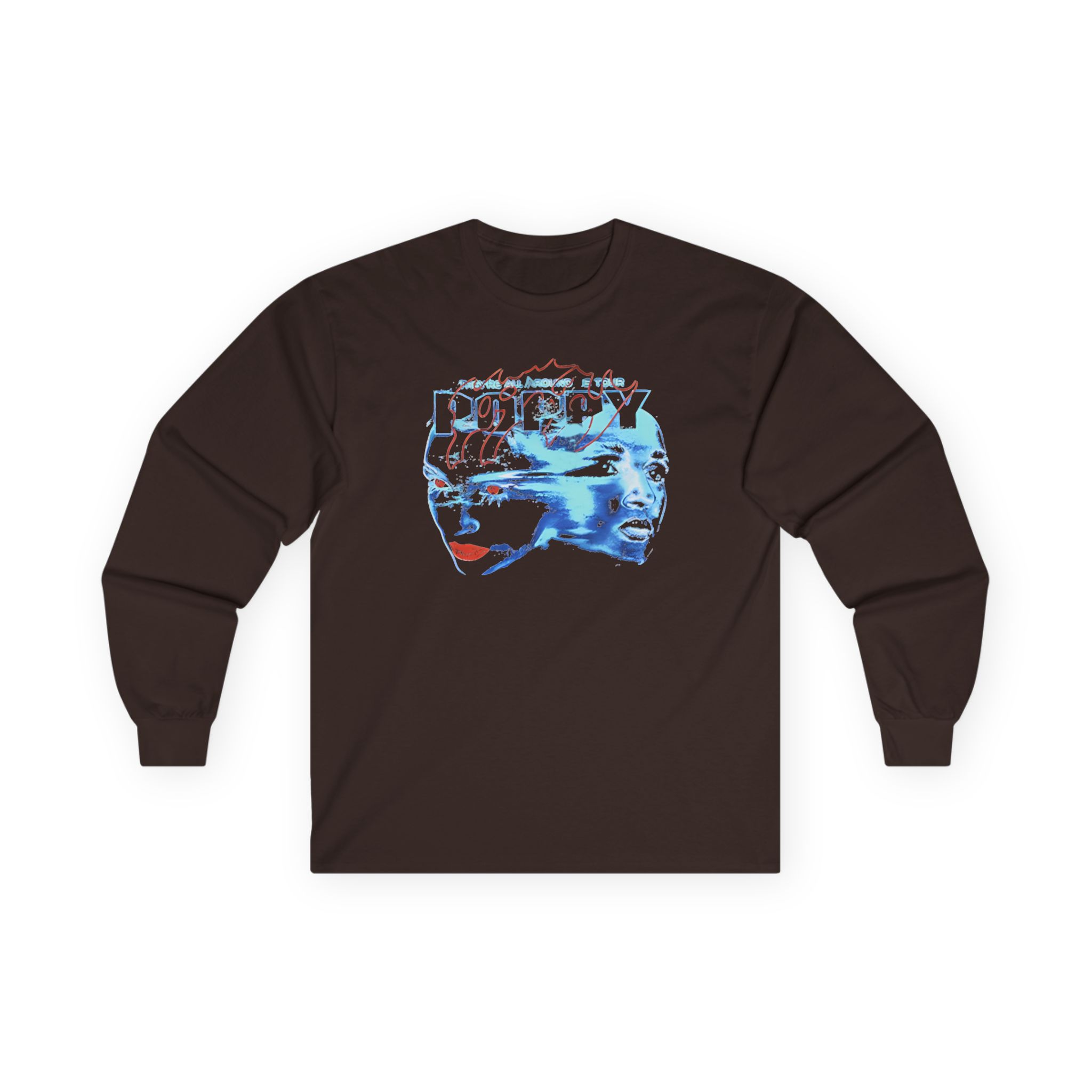Poppy They Are All Around Us Tour Unisex Ultra Cotton Long Sleeve Tee - Image 3