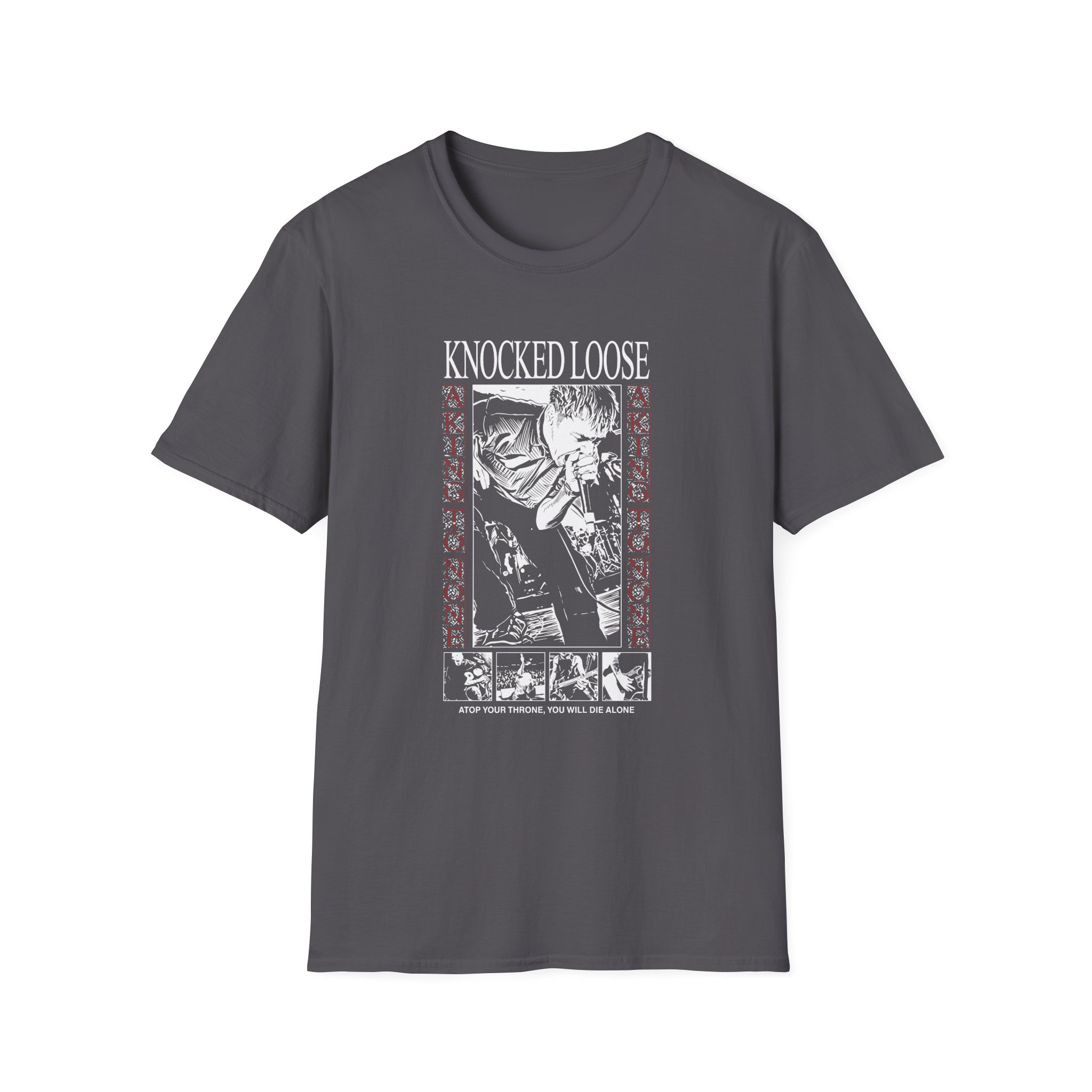 Knocked Loose Atop Your Throne Unisex Softstyle T-Shirt - Image 7