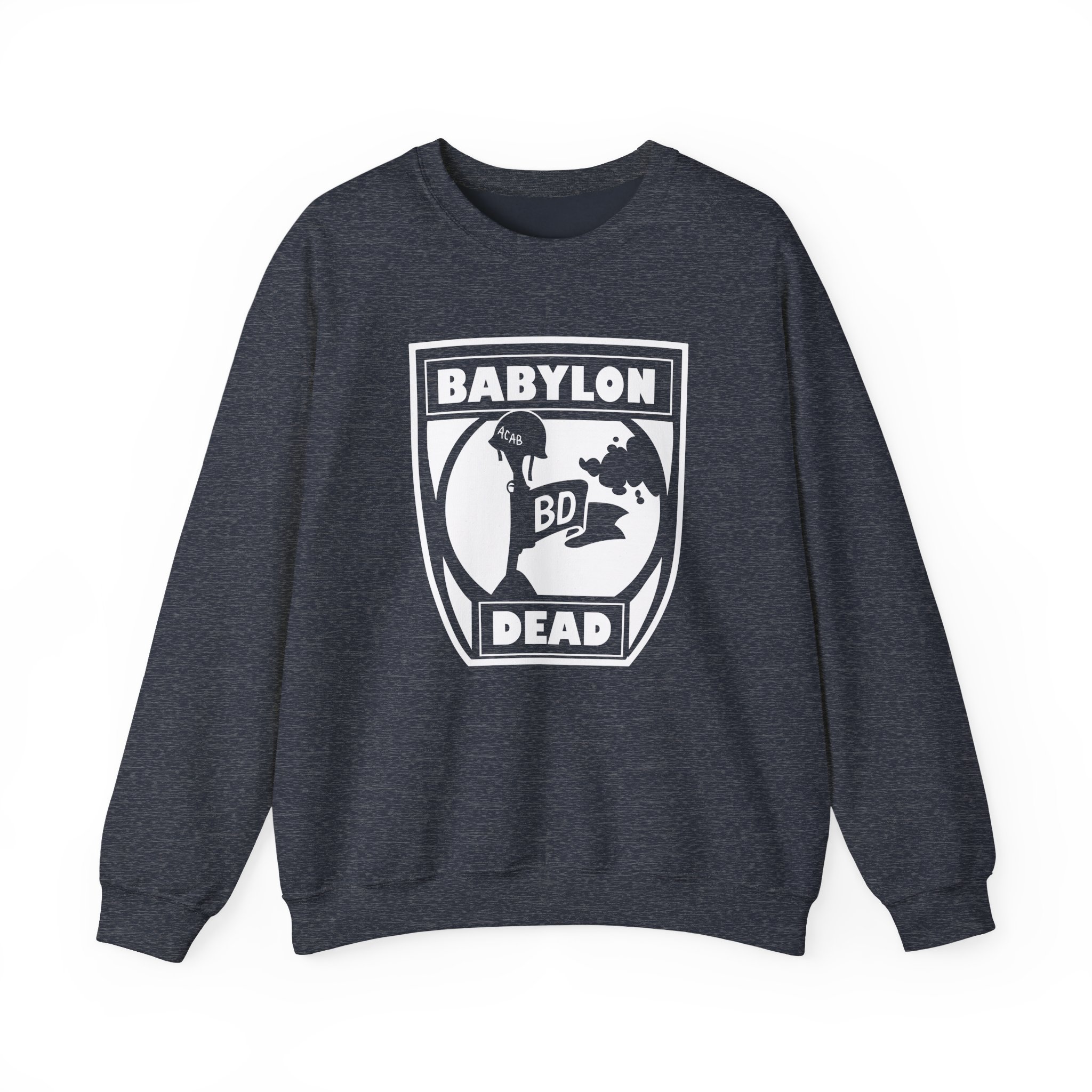 Babylon Dead Badge Unisex Heavy Blend™ Crewneck Sweatshirt - Image 9