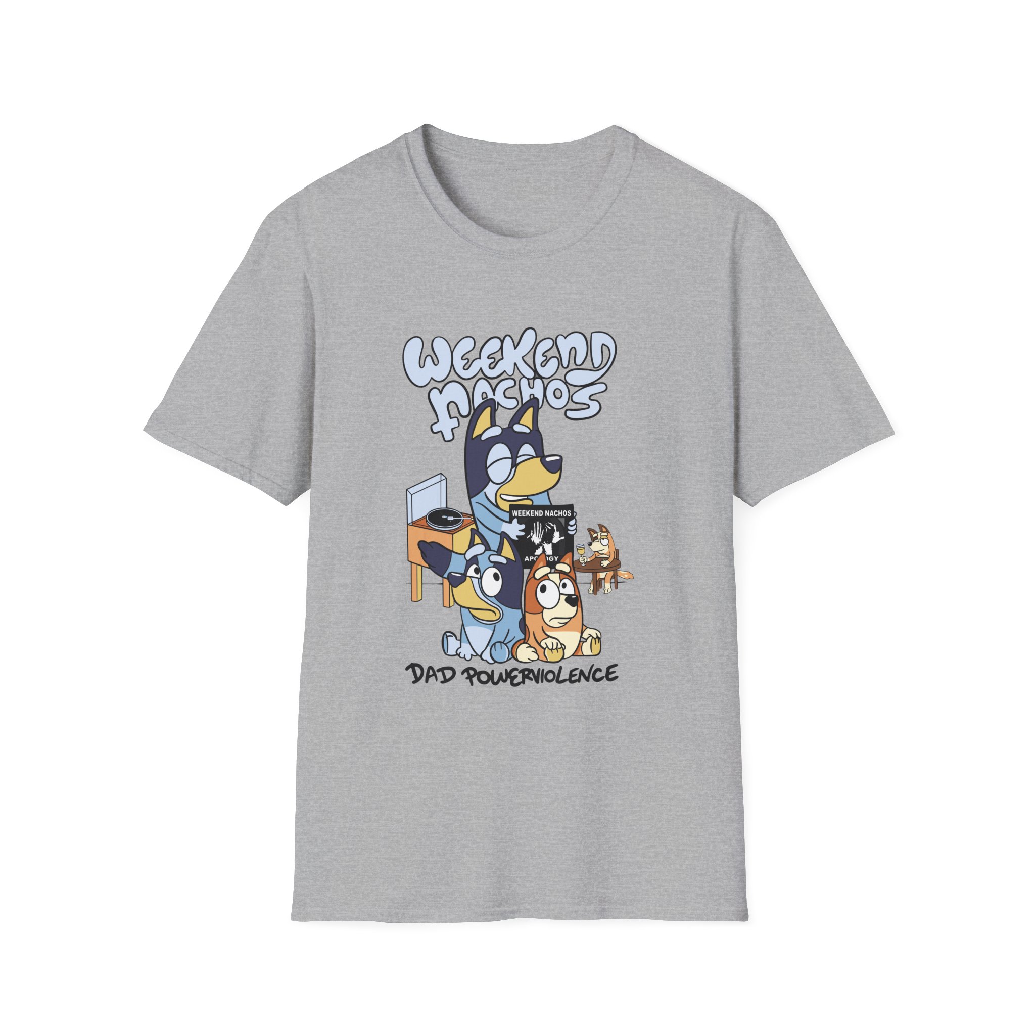 Weekend Nachos Unisex Softstyle T-Shirt - Image 9