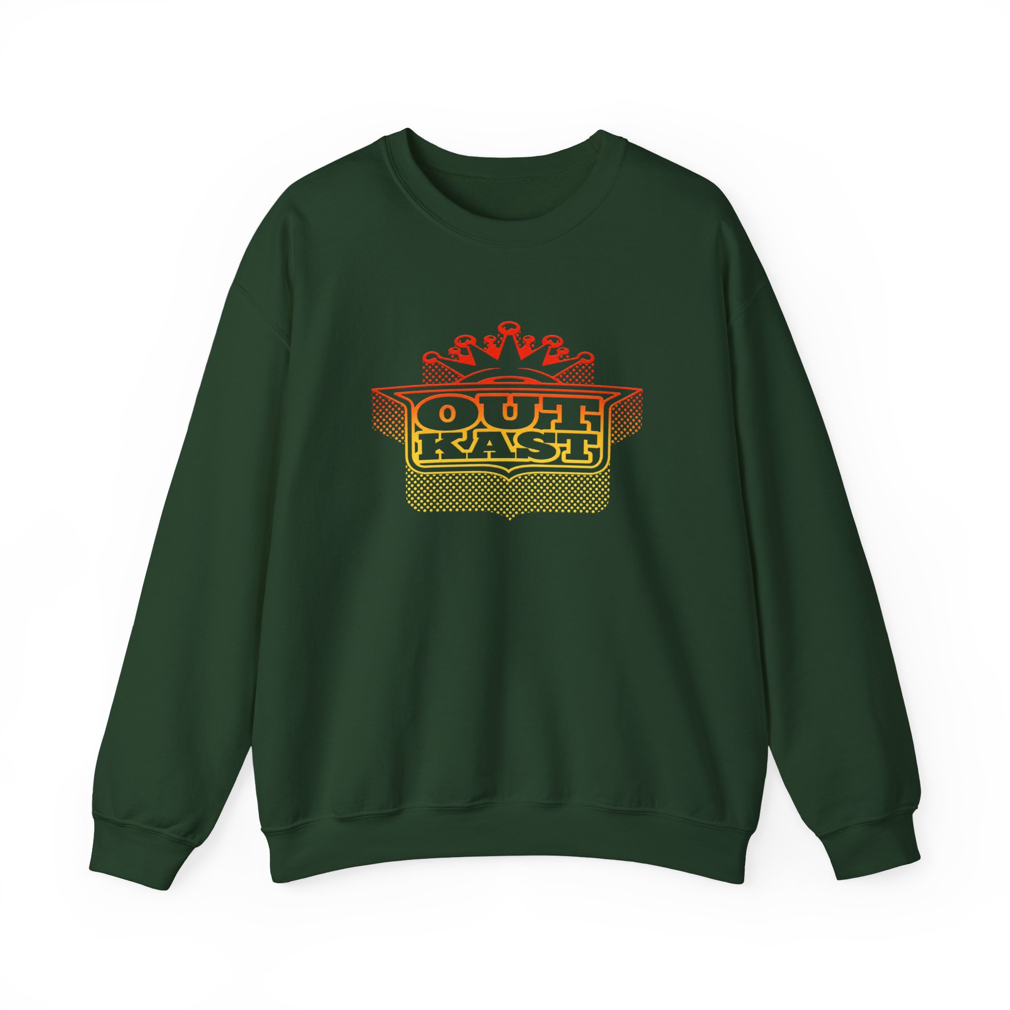 Outkast Gold Dot Logo Unisex Heavy Blend™ Crewneck Sweatshirt - Image 7