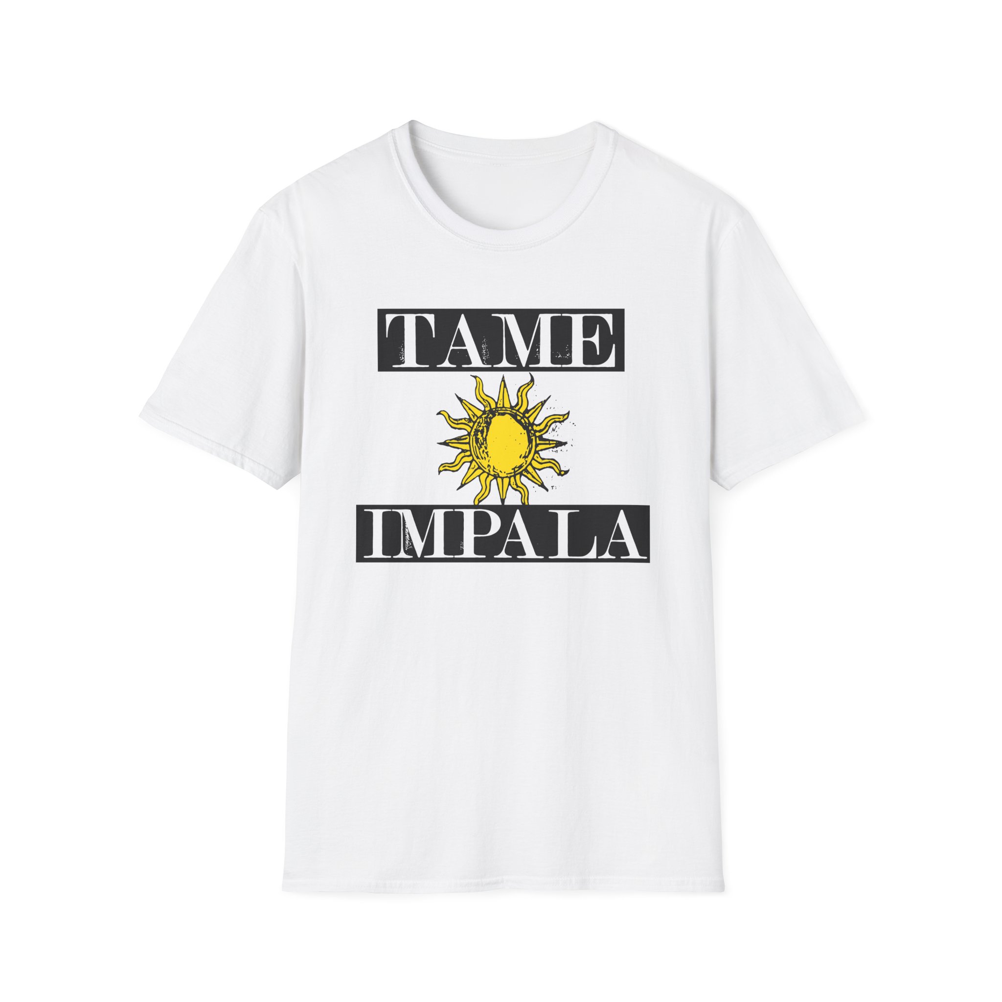 Tame Impala Run From The Sun Unisex Softstyle T-Shirt