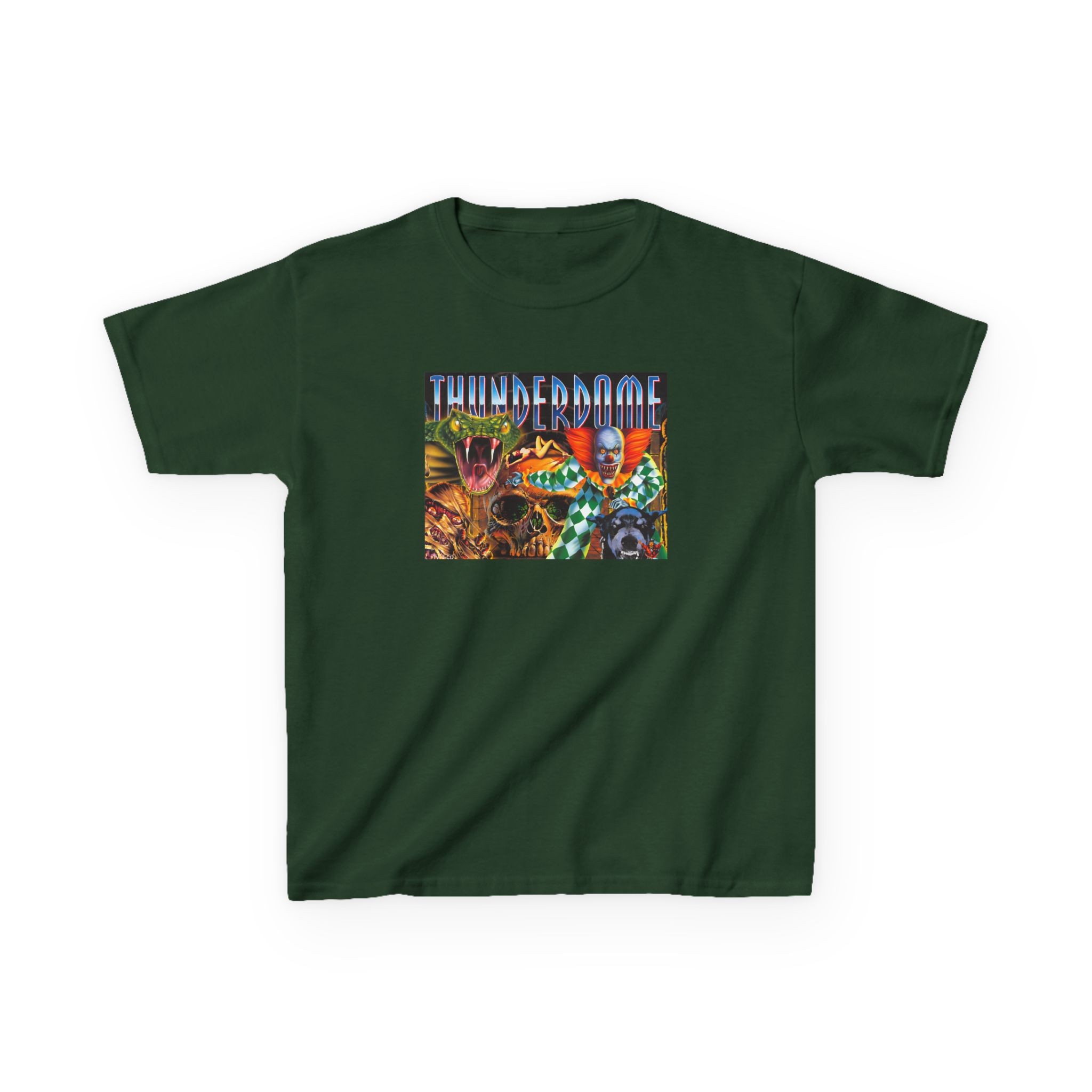 Thunderdome Hardcore Will Never Die Kids Heavy Cotton™ Tee - Image 5