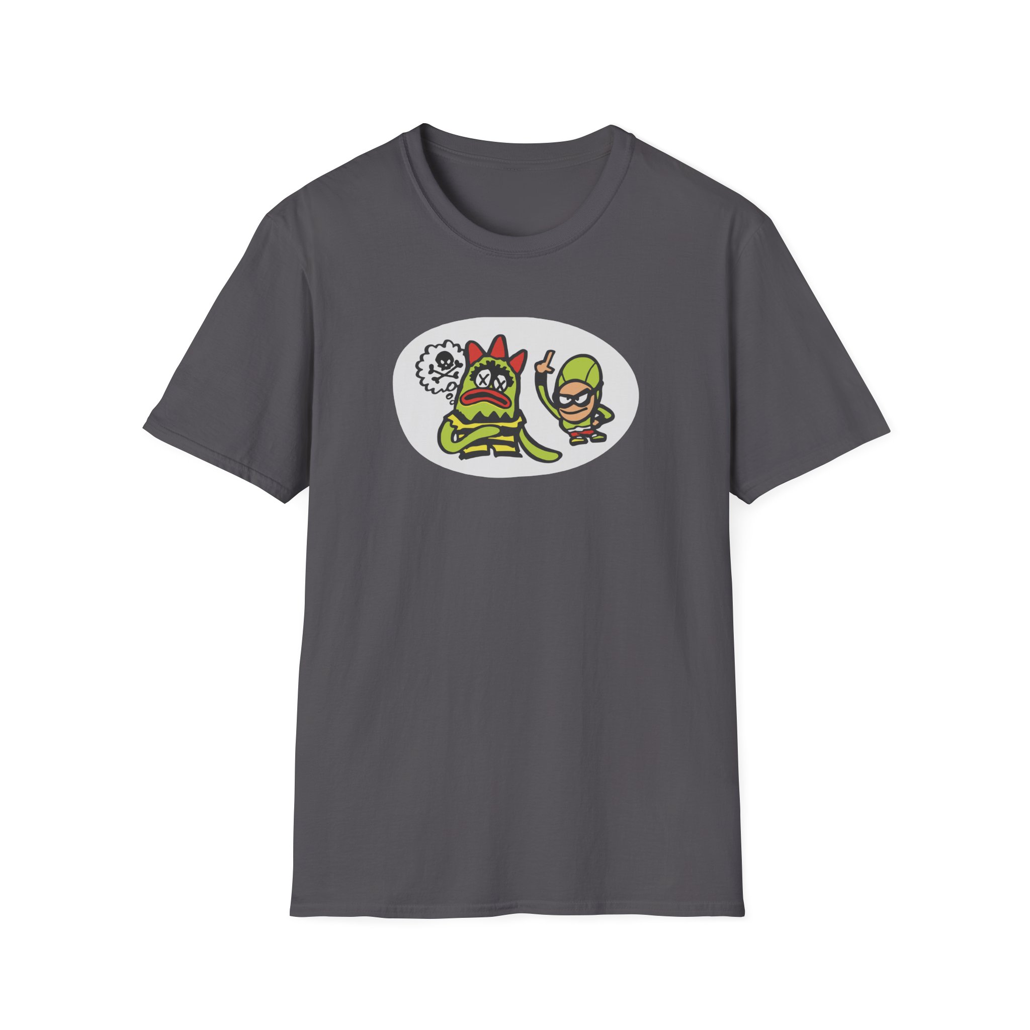 The Aquabats Bat Commander Unisex Softstyle T-Shirt - Image 19