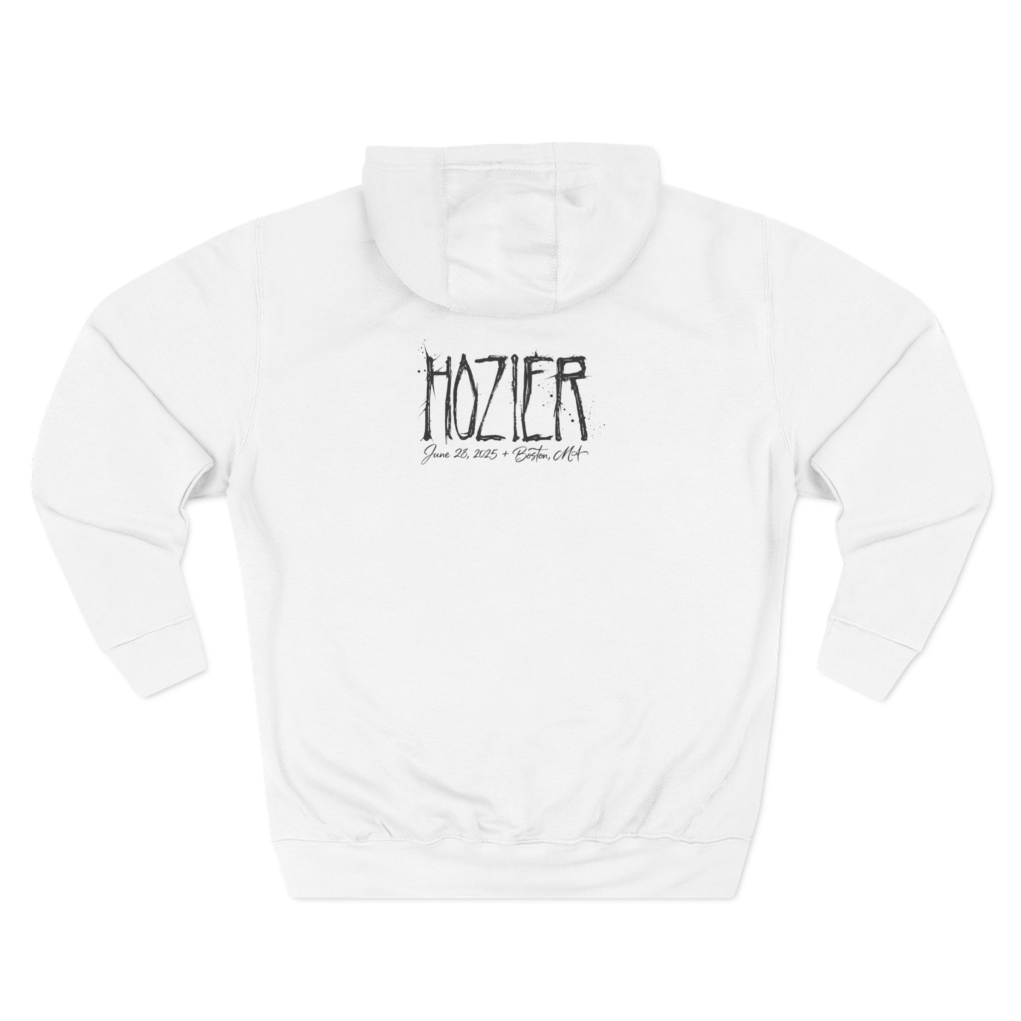 Hozier Boston June 23 Show Three-Panel Fleece Hoodie - Image 2
