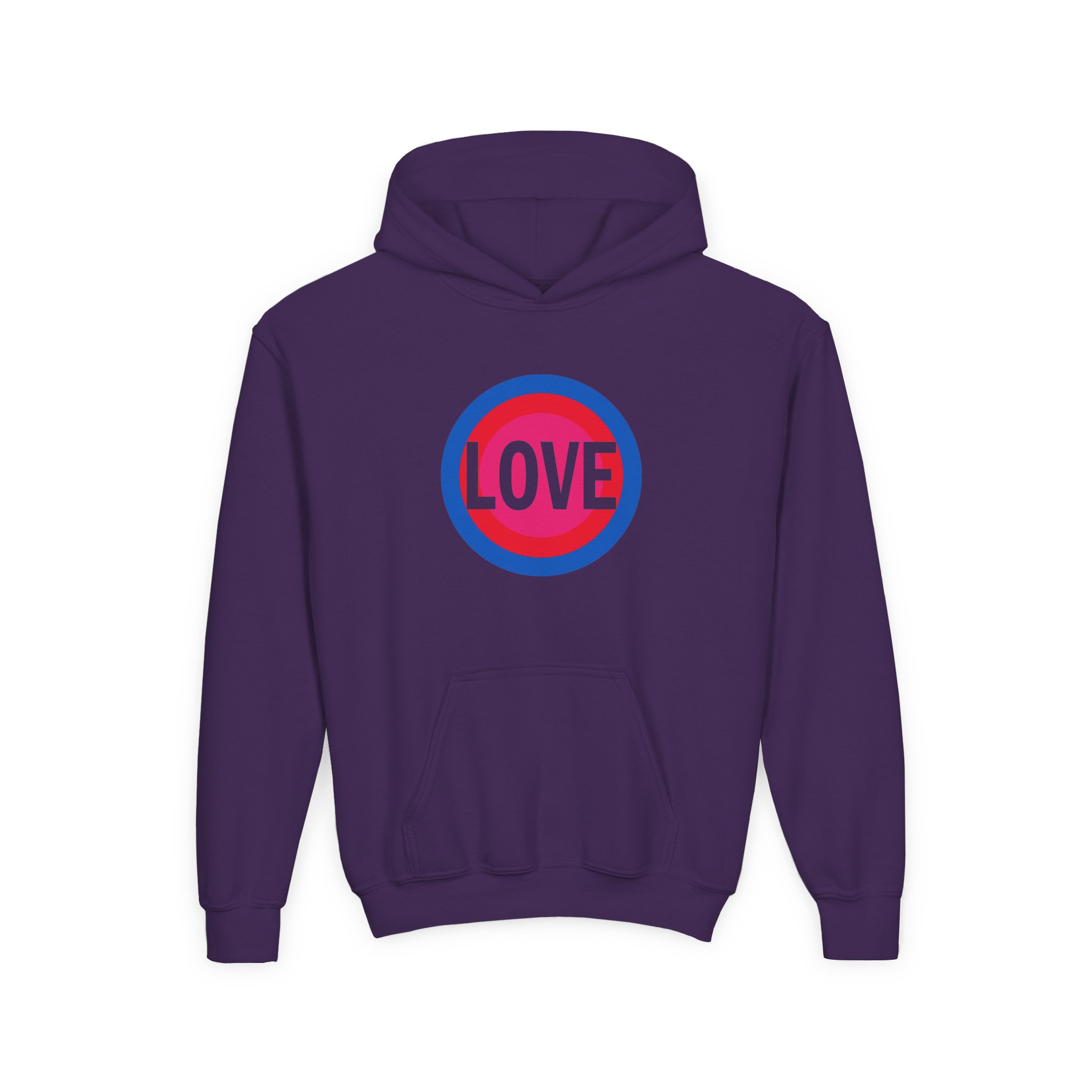 John Legend Love Circle Youth Heavy Blend Hooded Sweatshirt - Image 15