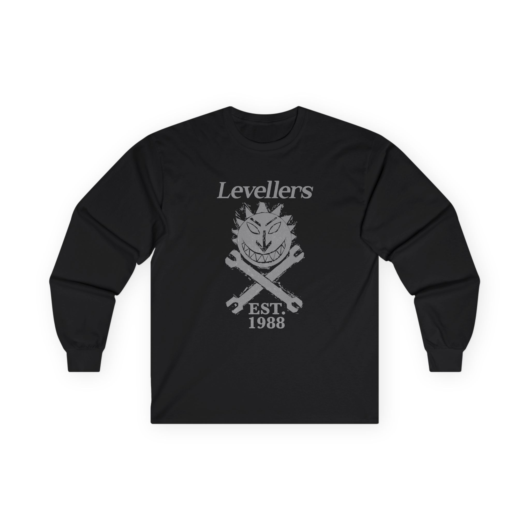 Levellers Sun & Spanners Unisex Ultra Cotton Long Sleeve Tee