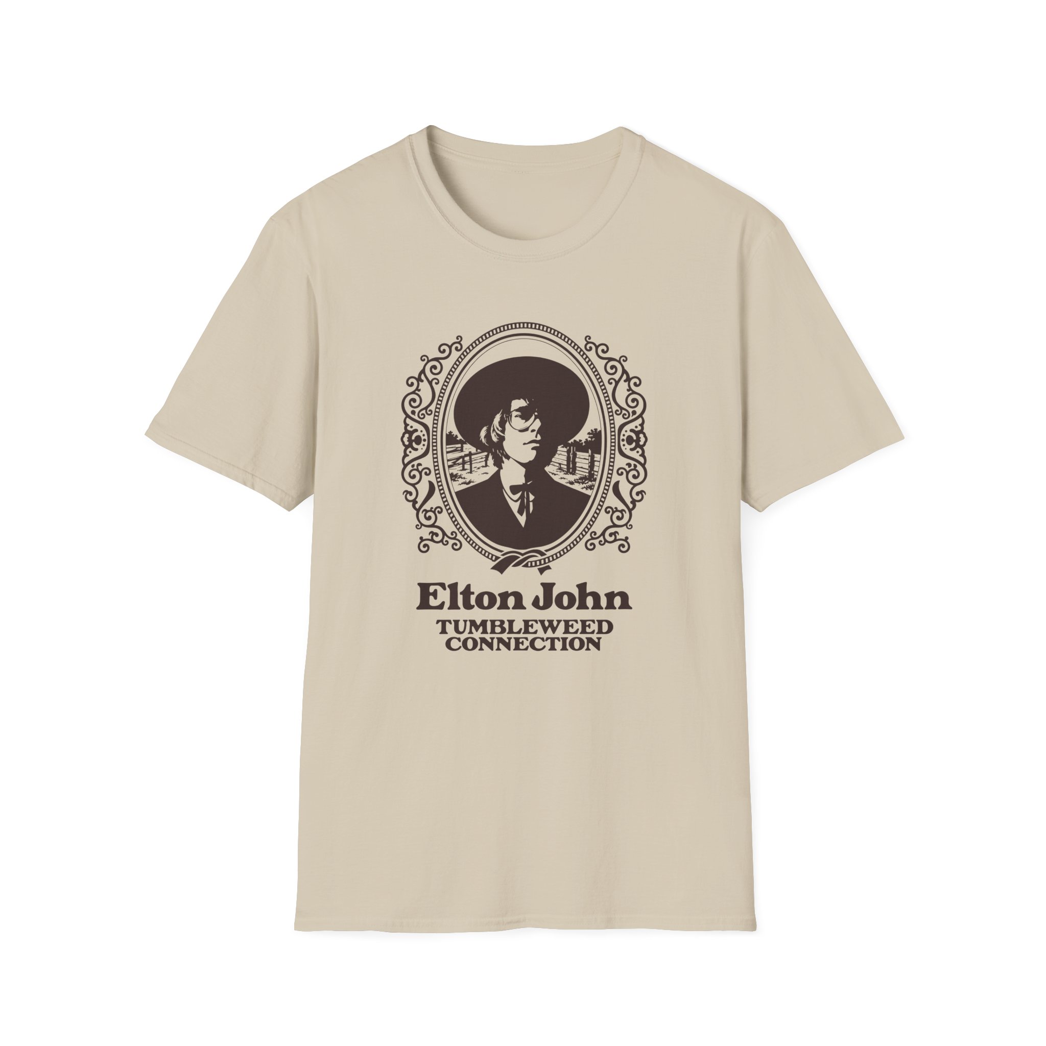 Ej Farewell Tumbleweed Connection Unisex Softstyle T-Shirt - Image 9