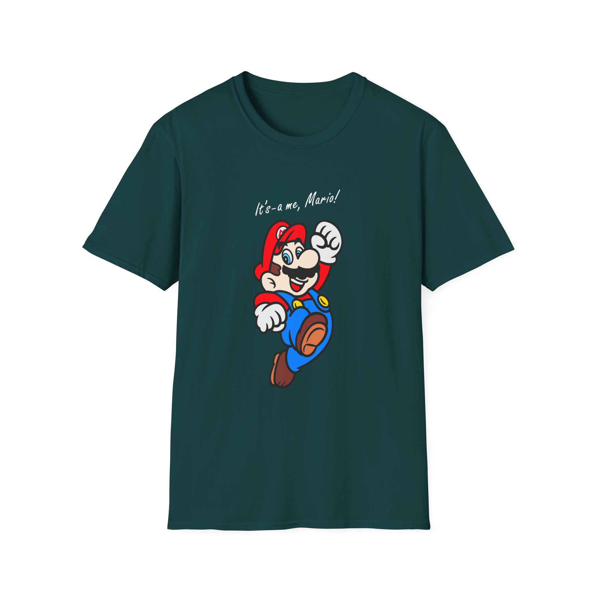 NTD It's-a Me, Mario Unisex Softstyle T-Shirt - Image 9