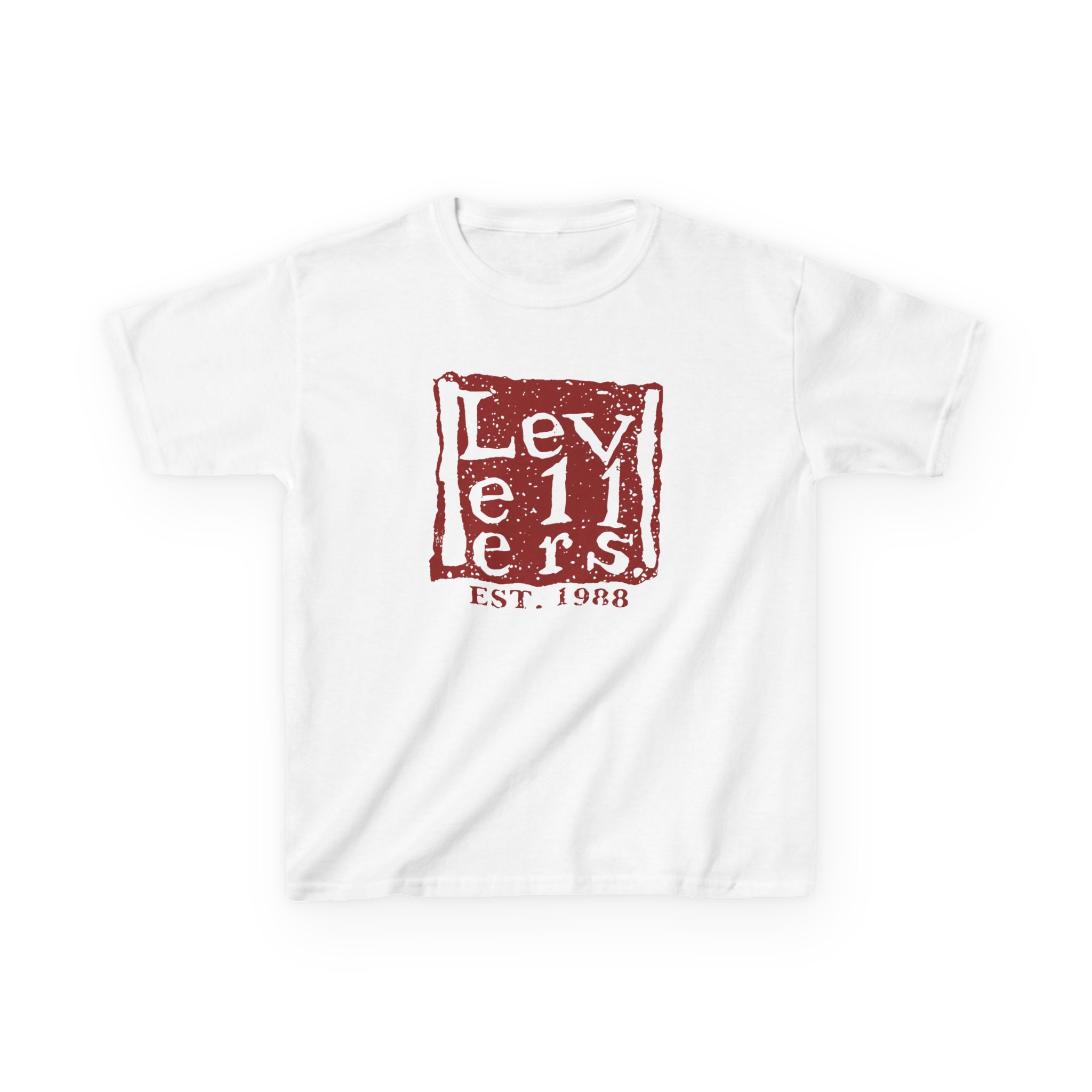 Levellers Logo Kids Heavy Cotton™ Tee - Image 3