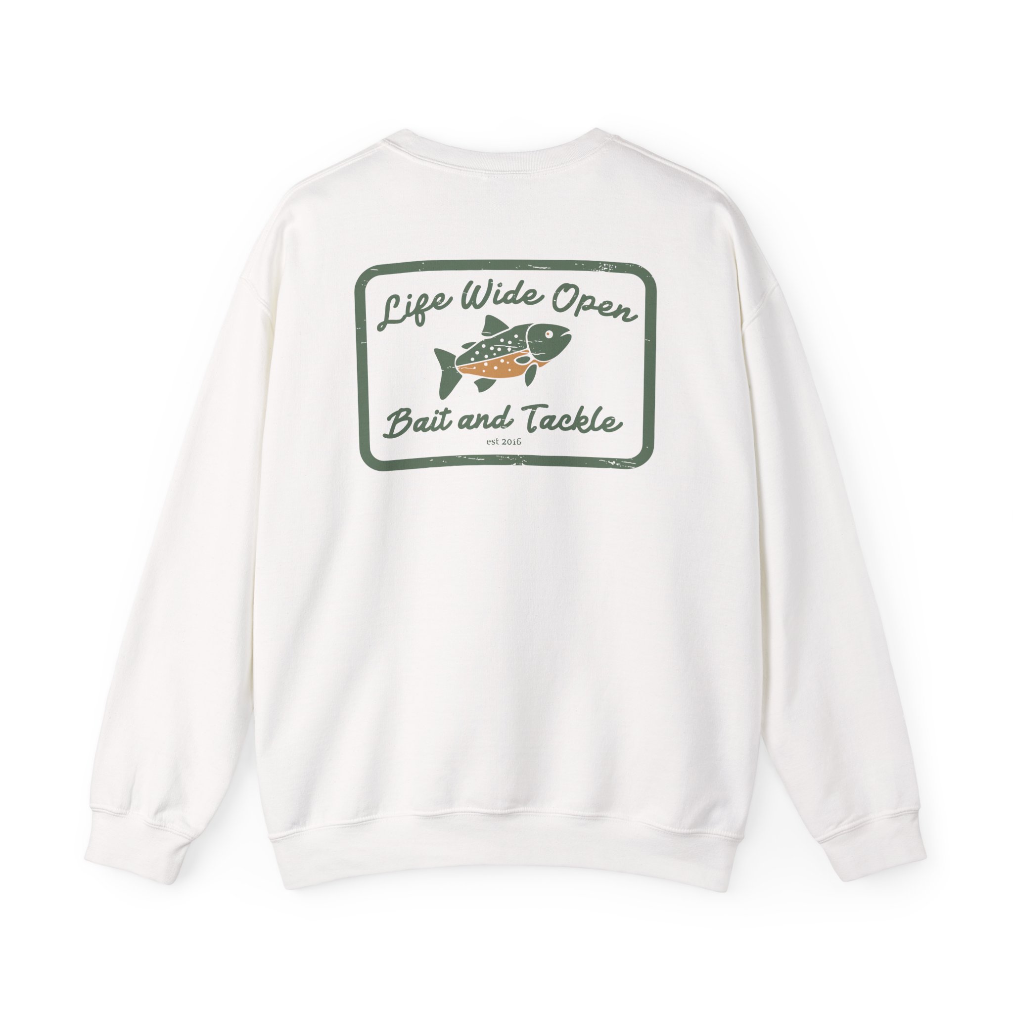 Cboystv Trout Unisex Heavy Blend™ Crewneck Sweatshirt - Image 2