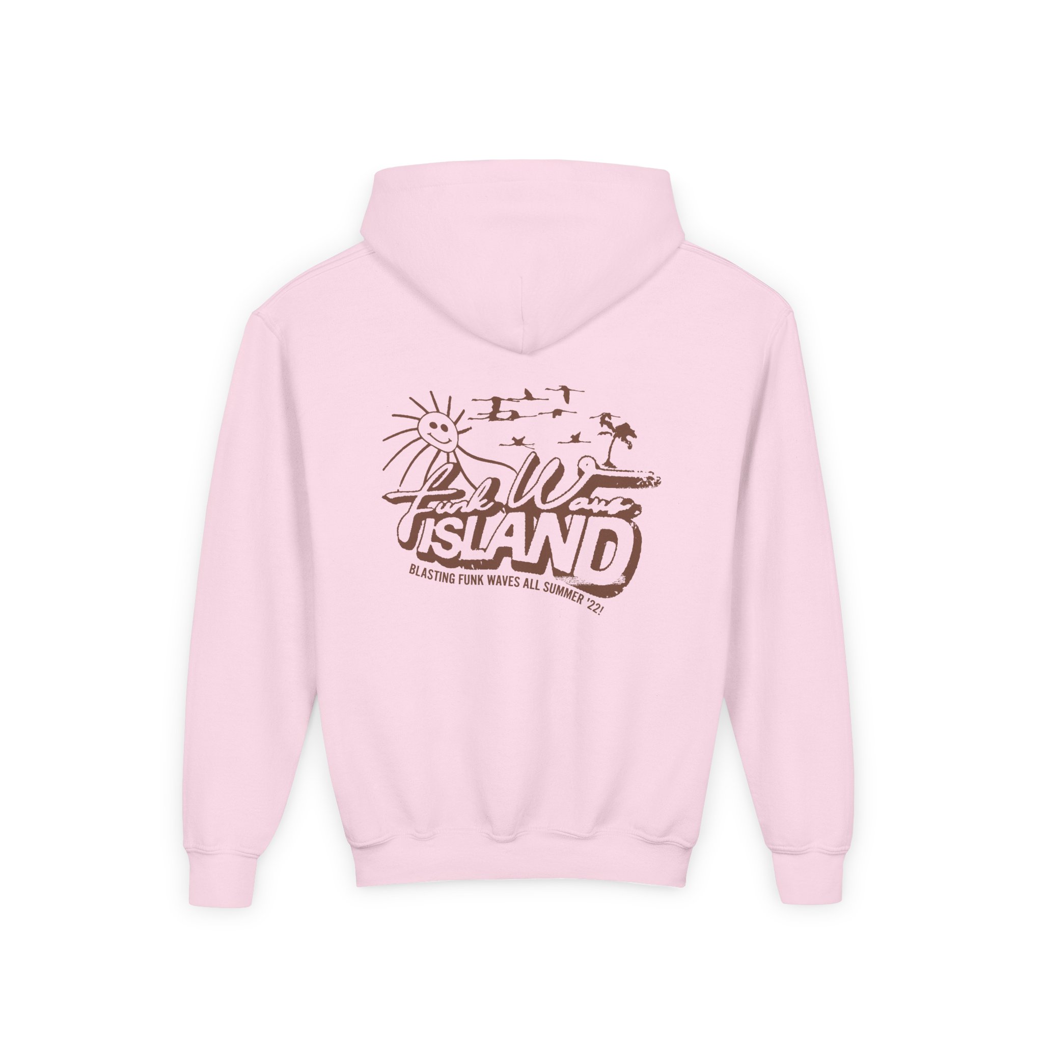Youth Calvin Harris Funk Wav Island Heavy Blend Hooded Sweatshirt - Image 8