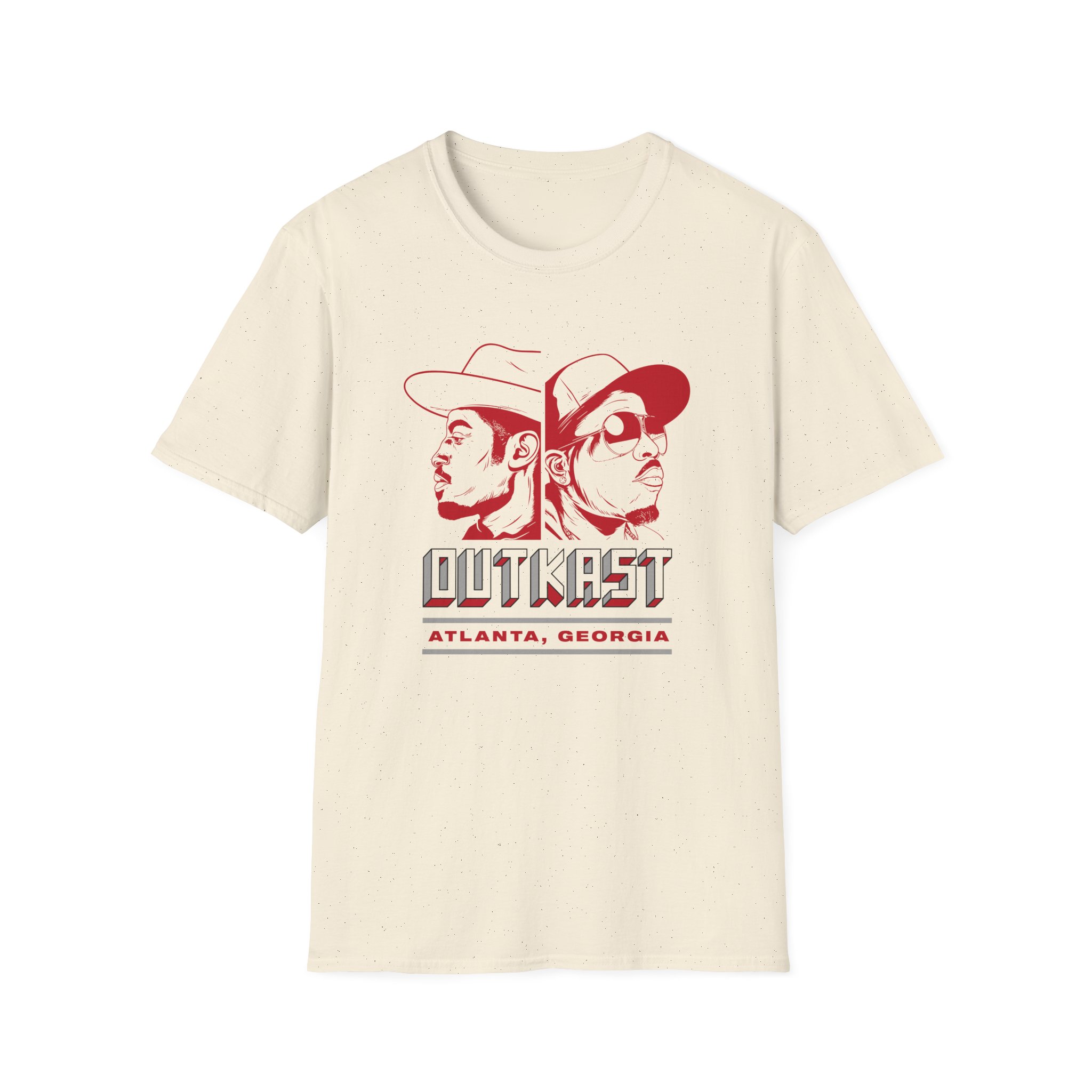 Outkast Outkast Atl Unisex Softstyle T-Shirt - Image 9