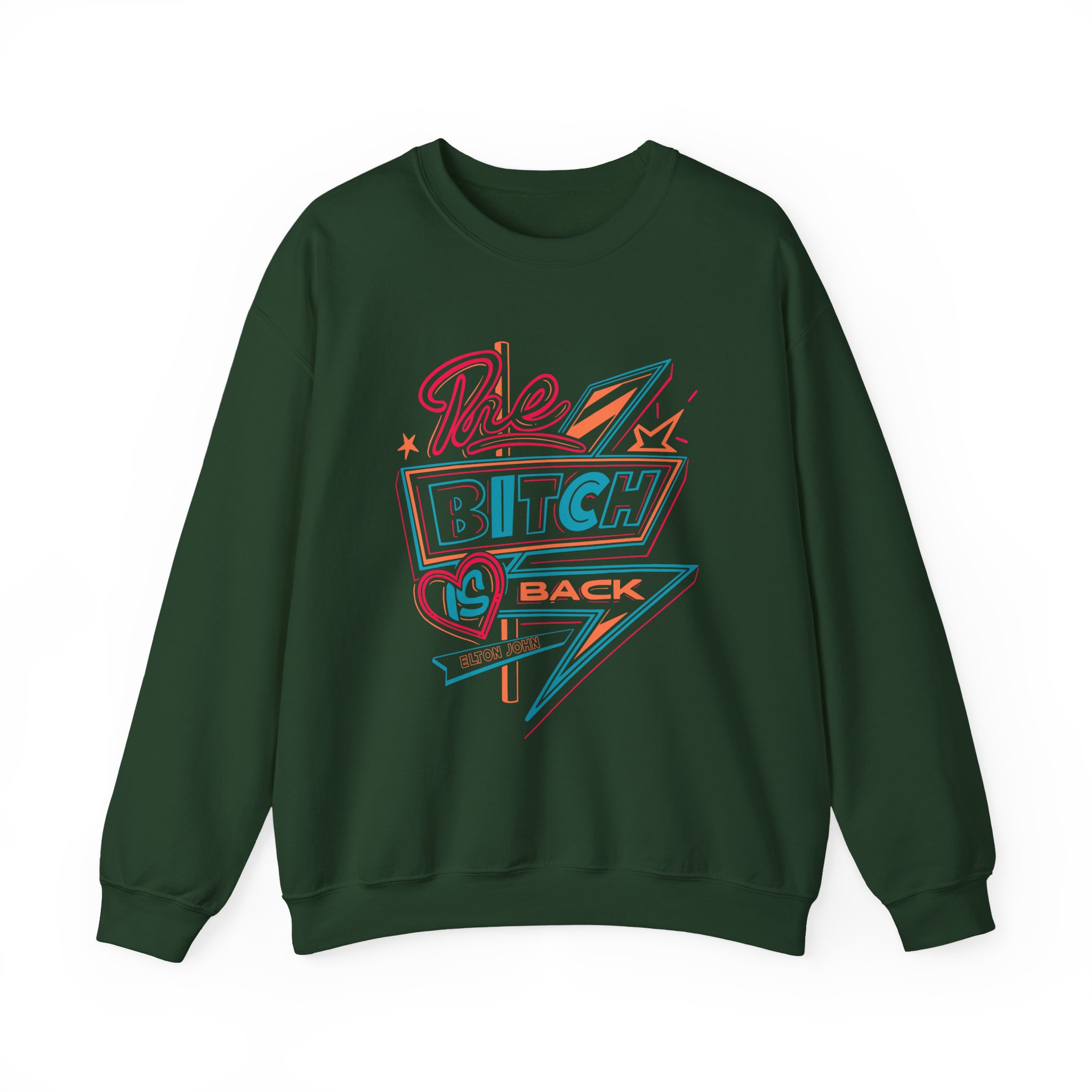 EJ Farewell The Bitch is Back Sign Unisex Heavy Blend™ Crewneck Sweatshirt - Image 5