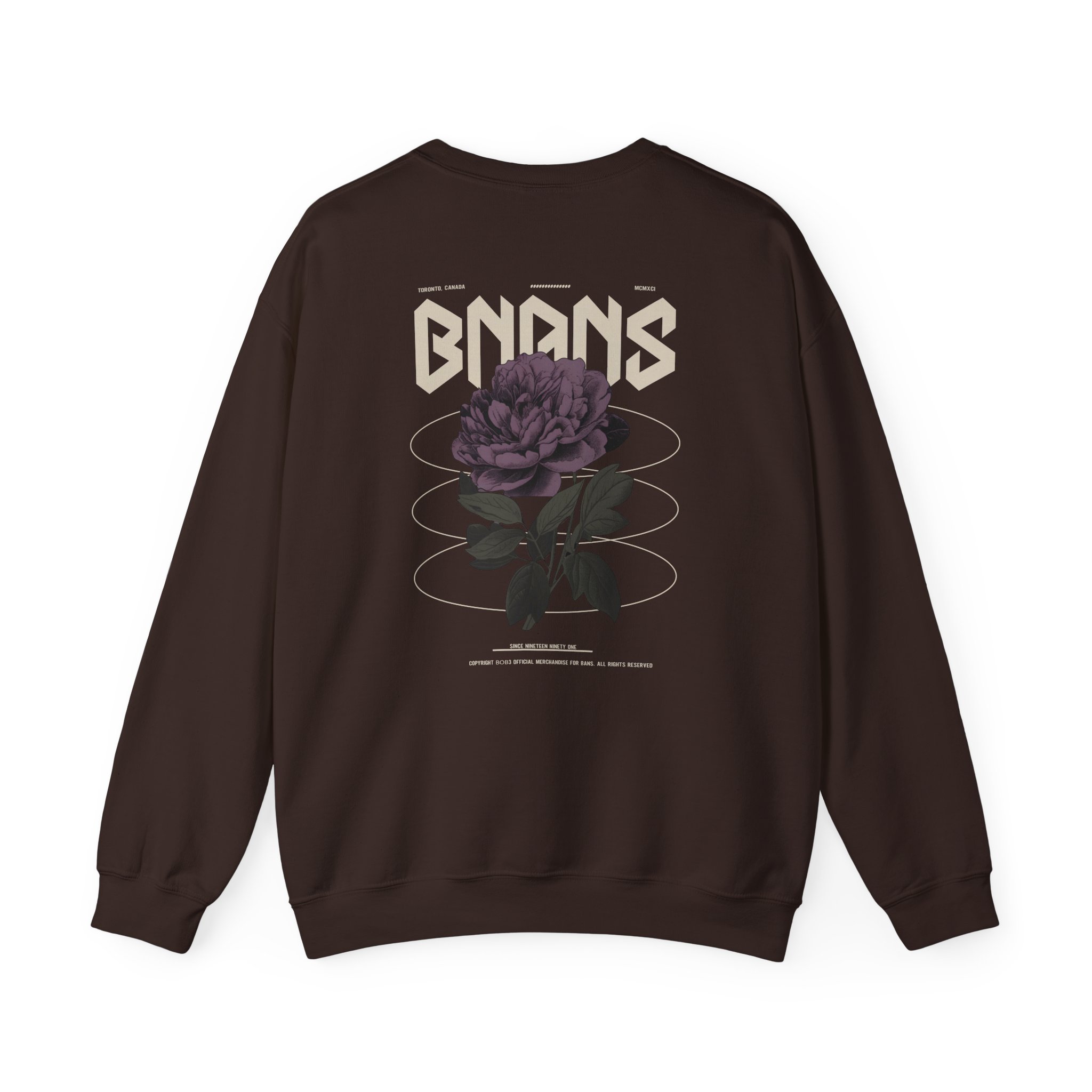 Shroud Into The Wild Bnans Unisex Heavy Blend™ Crewneck Sweatshirt - Image 4
