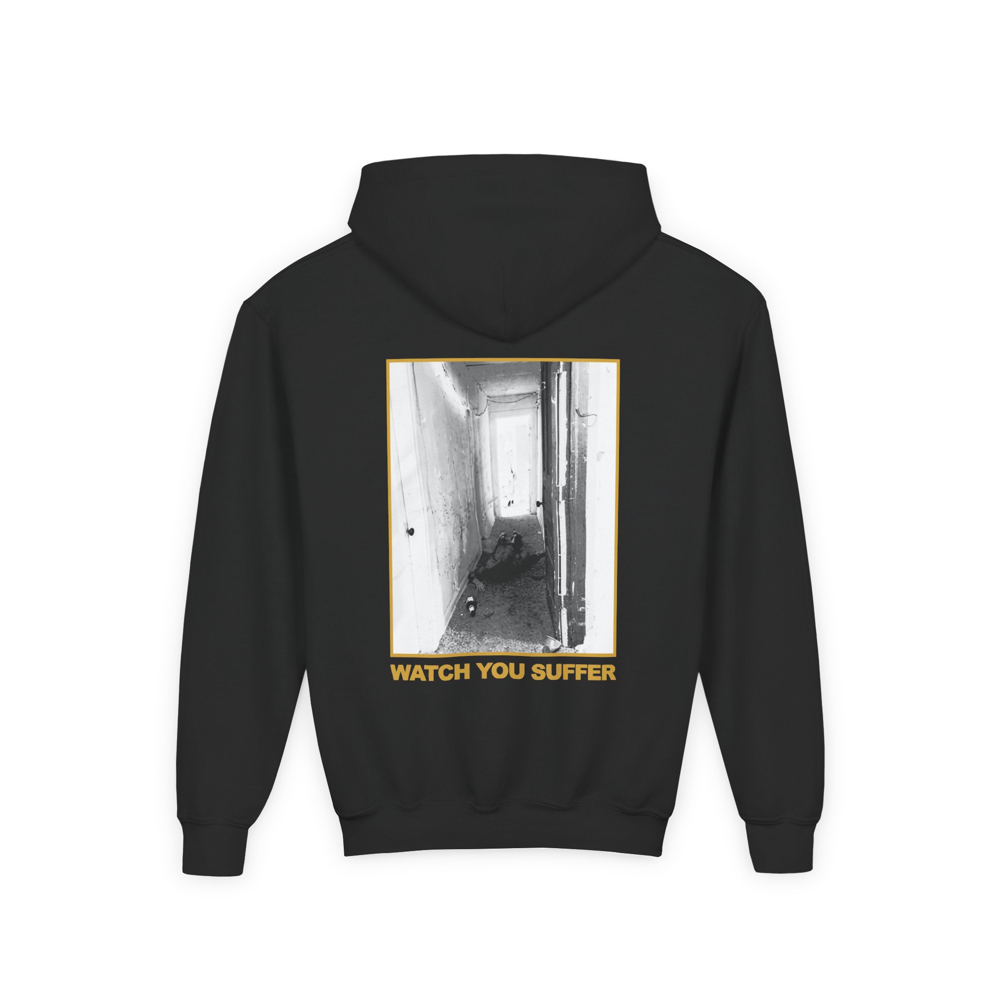 Youth Weekend Nachos Watch You Suffer Heavy Blend Hooded Sweatshirt - Image 2