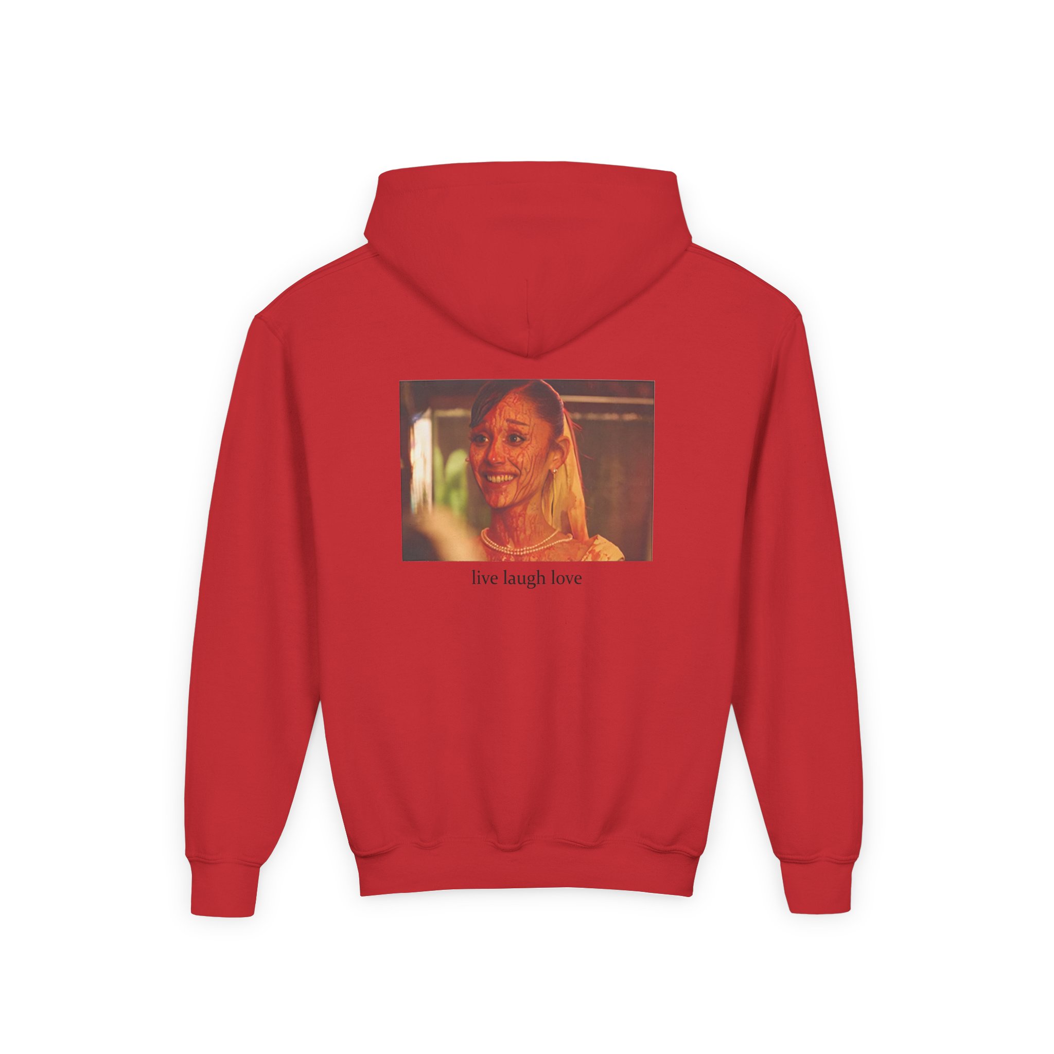 AG petal live laugh love Youth Heavy Blend Hooded Sweatshirt - Image 14