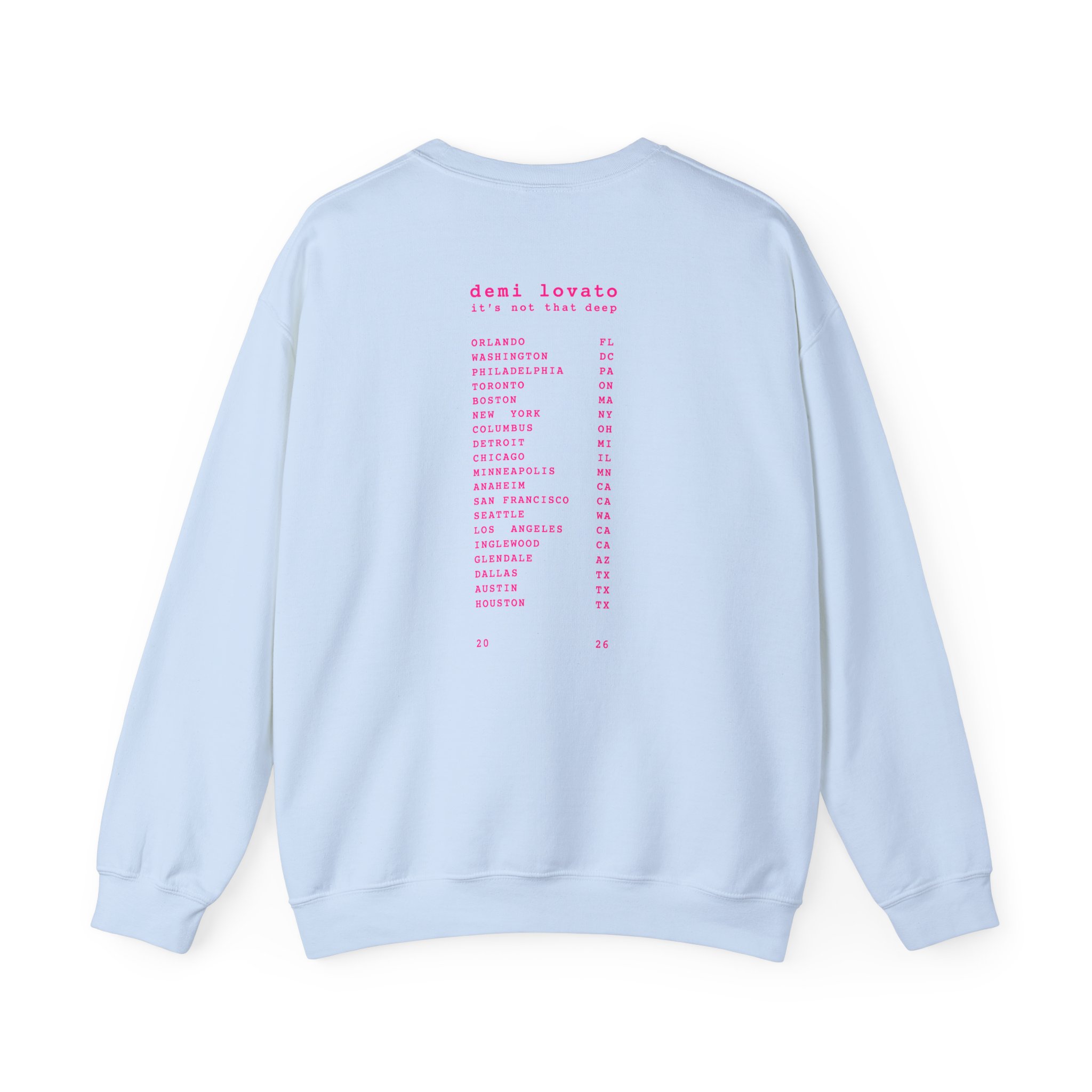 D L Unisex Heavy Blend™ Crewneck Sweatshirt - Image 8