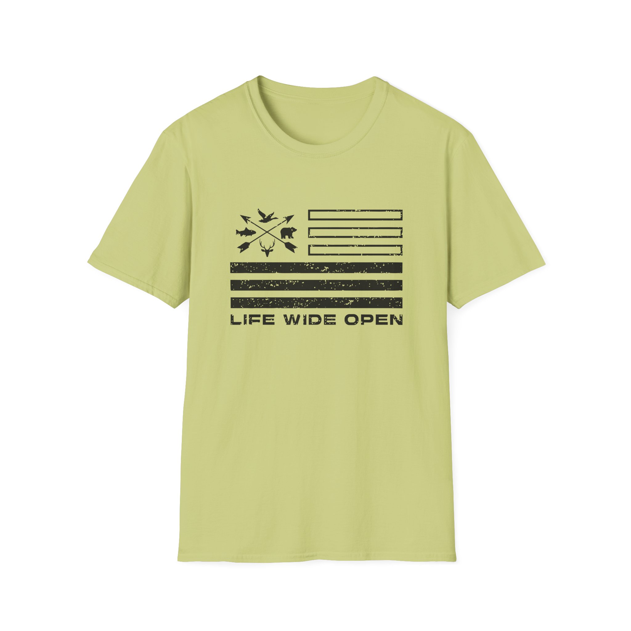 Cboystv Freedom Outdoors Unisex Softstyle T-Shirt - Image 13