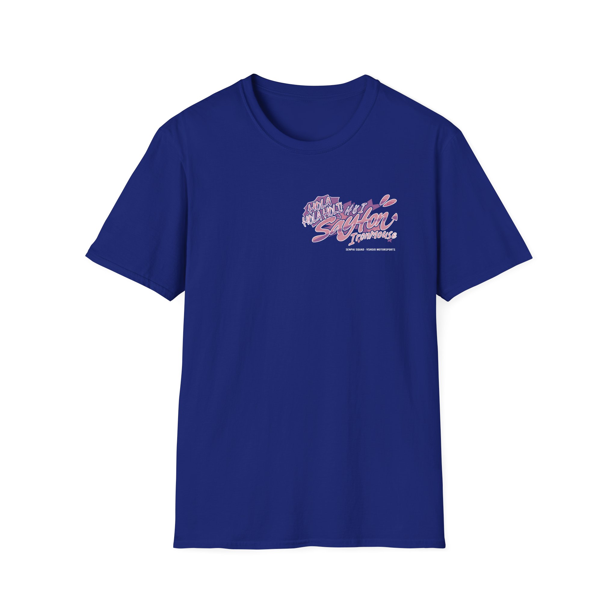 Ironmouse V2 Vshojo X Senpai Squad Unisex Softstyle T-shirt - Image 9