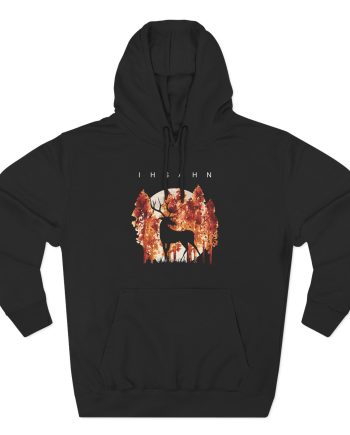Ihsahn Silhouette Three-Panel Fleece Hoodie