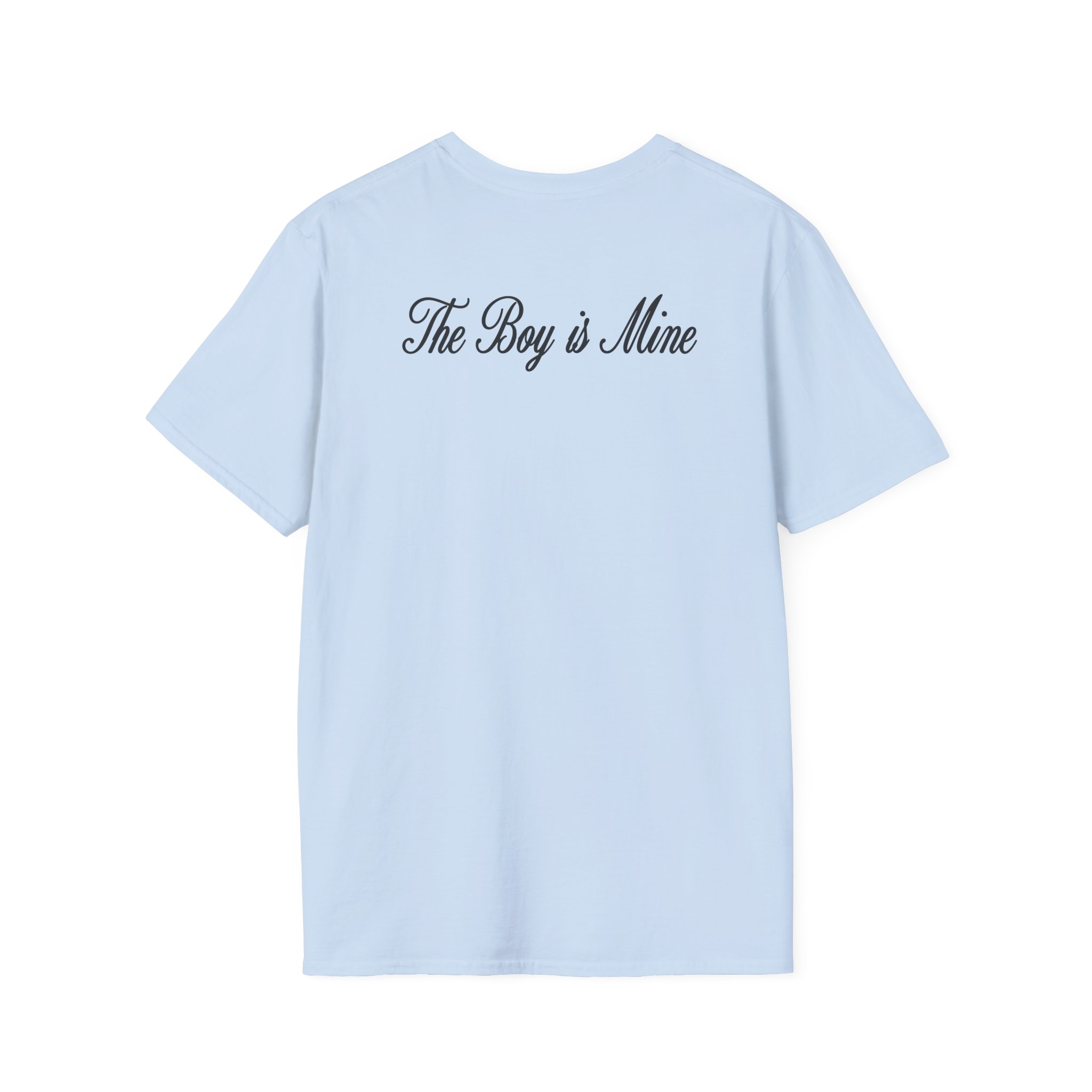 AG the boy is mine Unisex Softstyle T-Shirt - Image 18